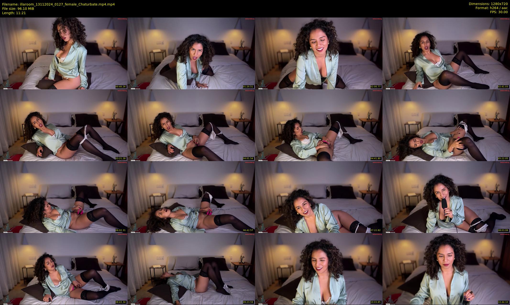 illaroom — 12 minute Chaturbate female cam show recording, 720p, Nov 13, 2024