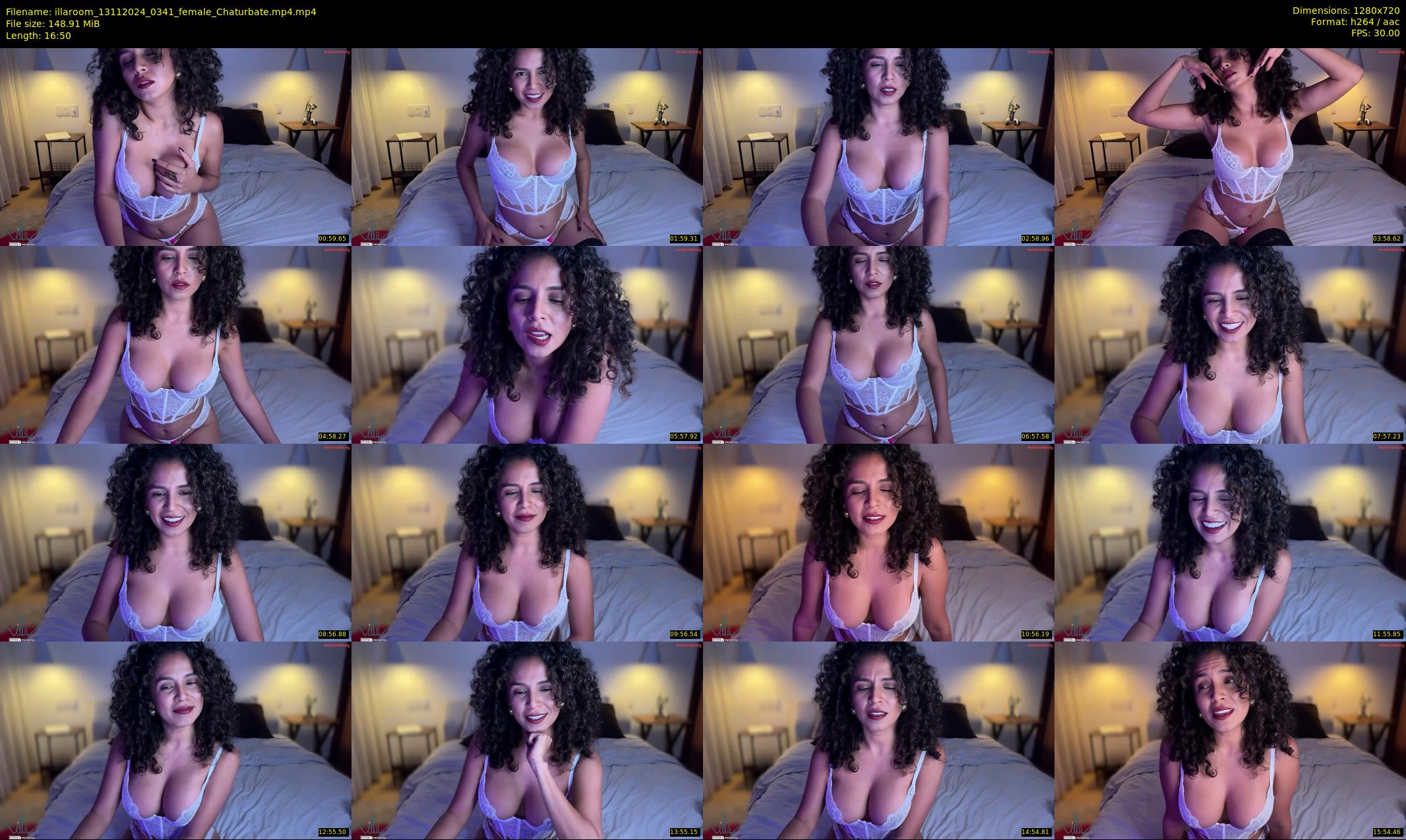 illaroom — 17 minute Chaturbate female cam show recording, 720p, Nov 13, 2024