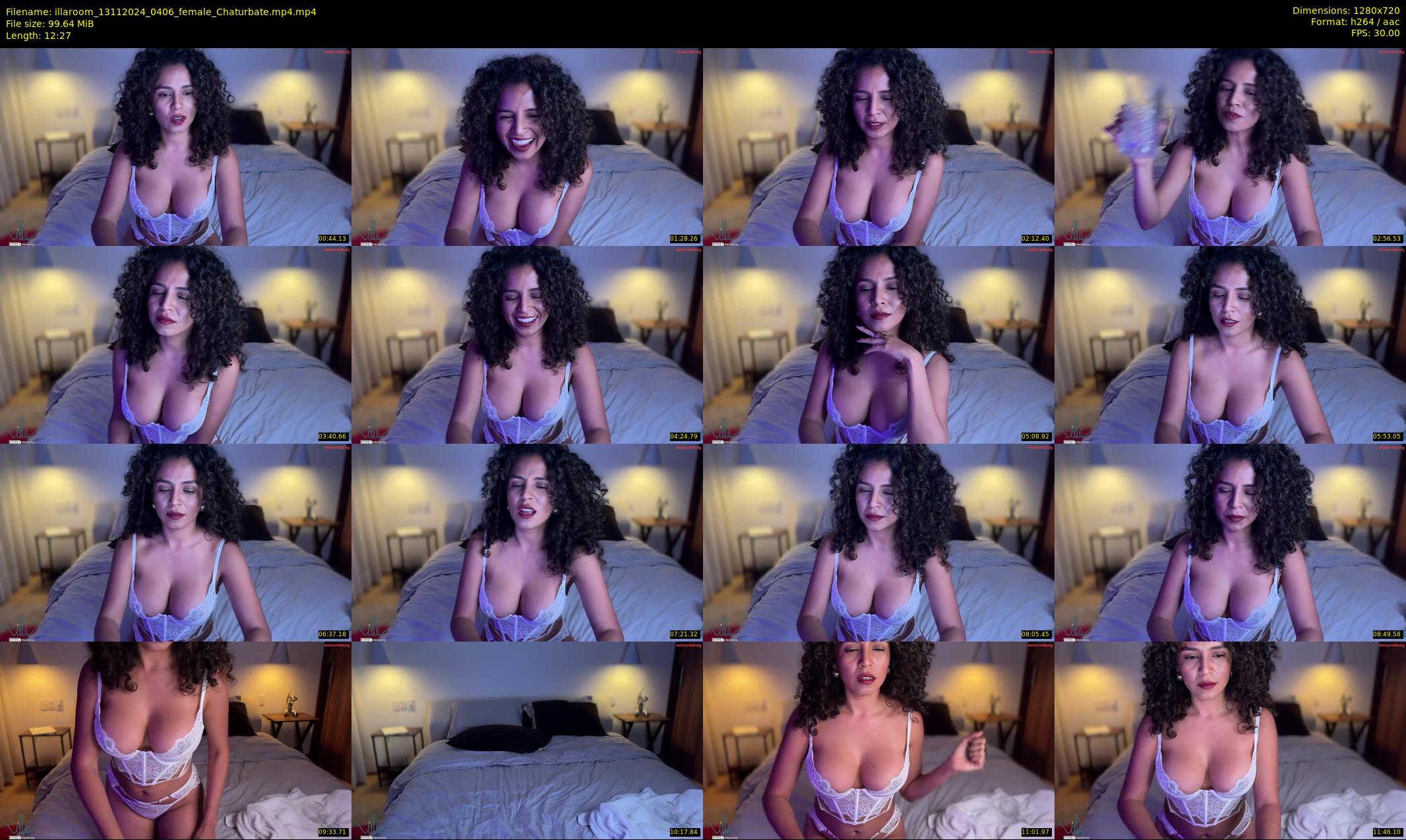 illaroom — 13 minute Chaturbate female cam show recording, 720p, Nov 13, 2024