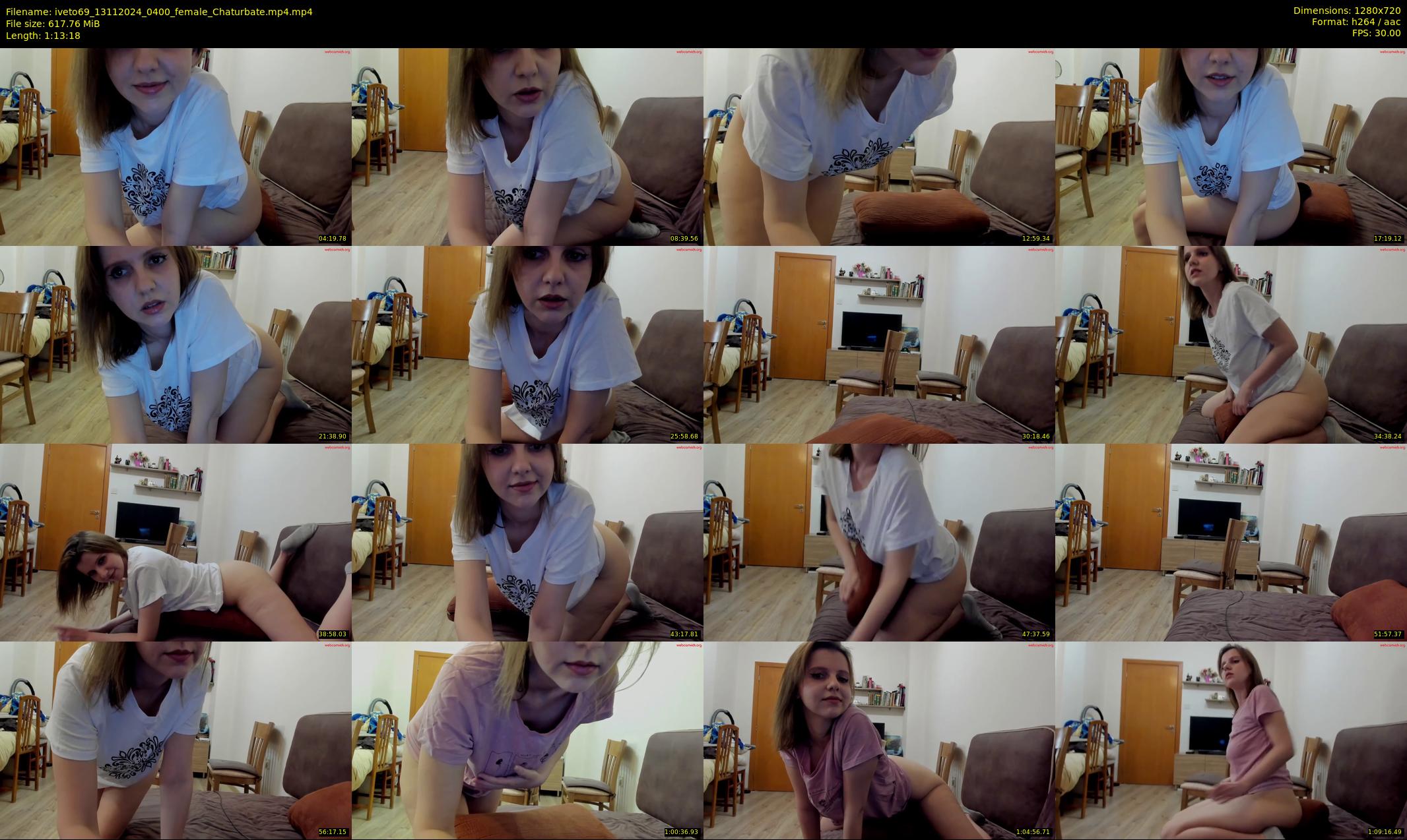 iveto69 — 74 minute Chaturbate female cam show recording, 720p, Nov 13, 2024