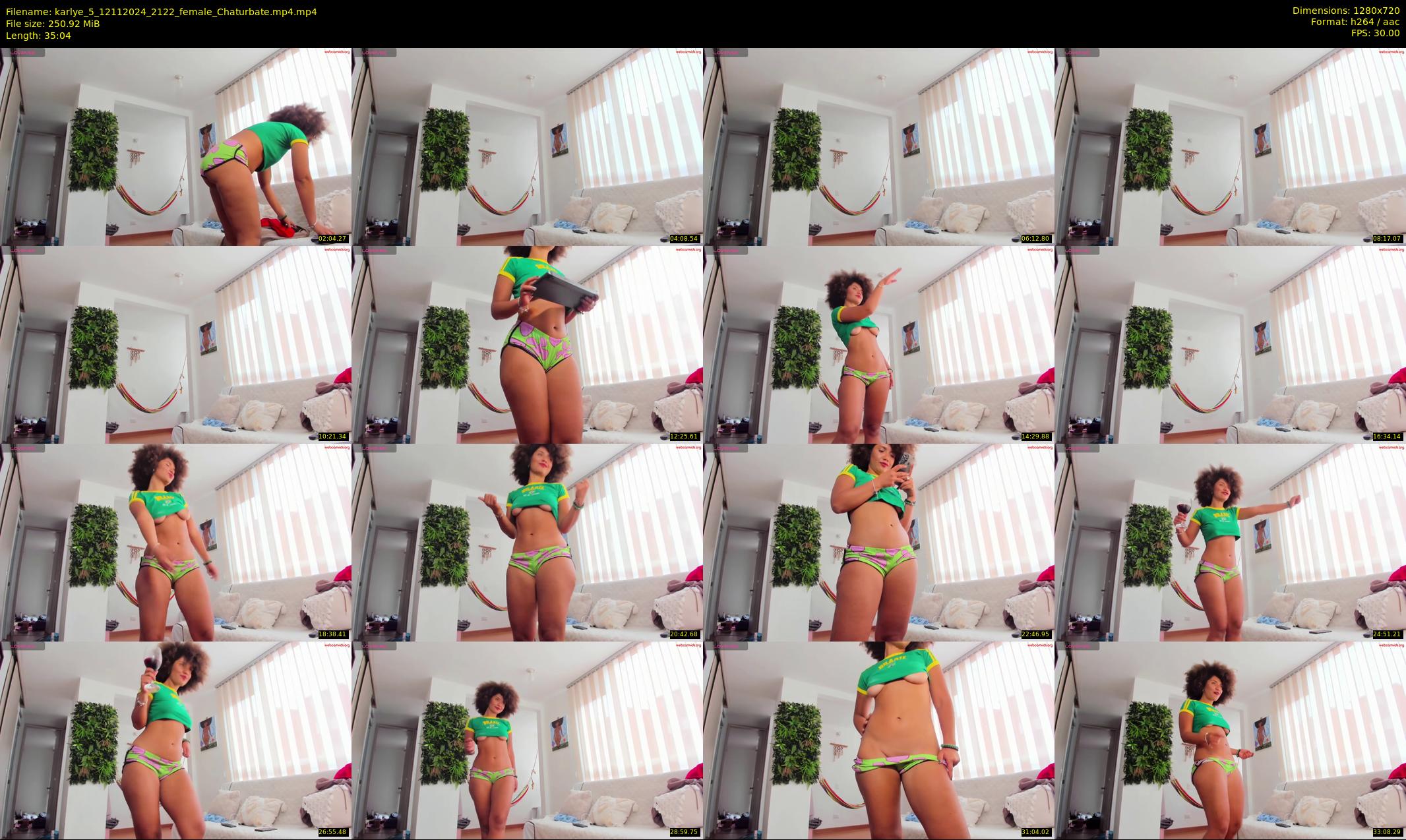 karlye_5 — 36 minute Chaturbate female cam show recording, 720p, Nov 12, 2024