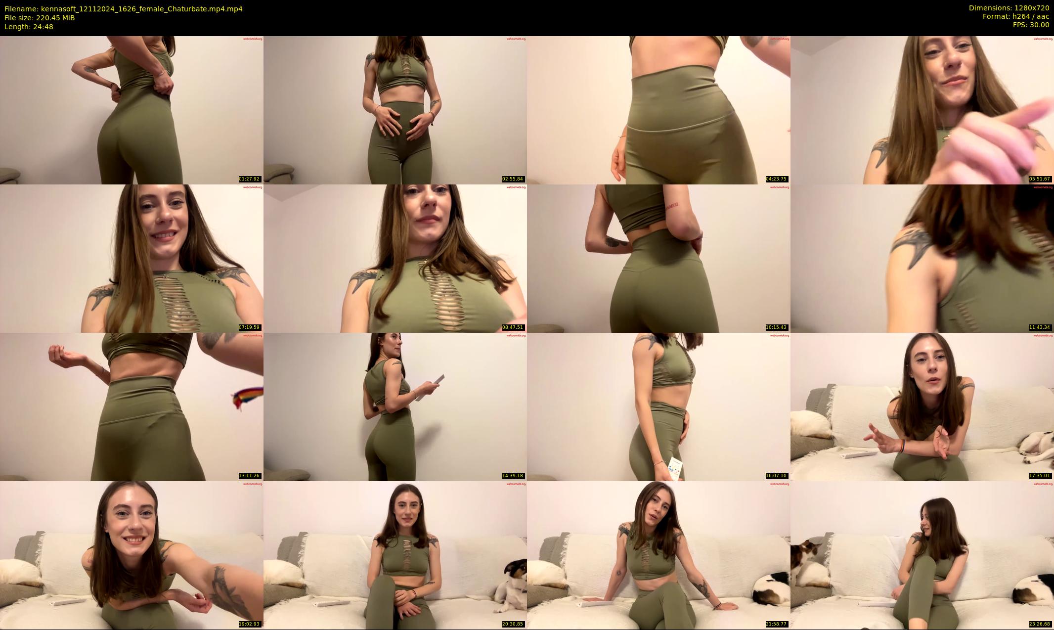 kennasoft — 25 minute Chaturbate female cam show recording, 720p, Nov 12, 2024