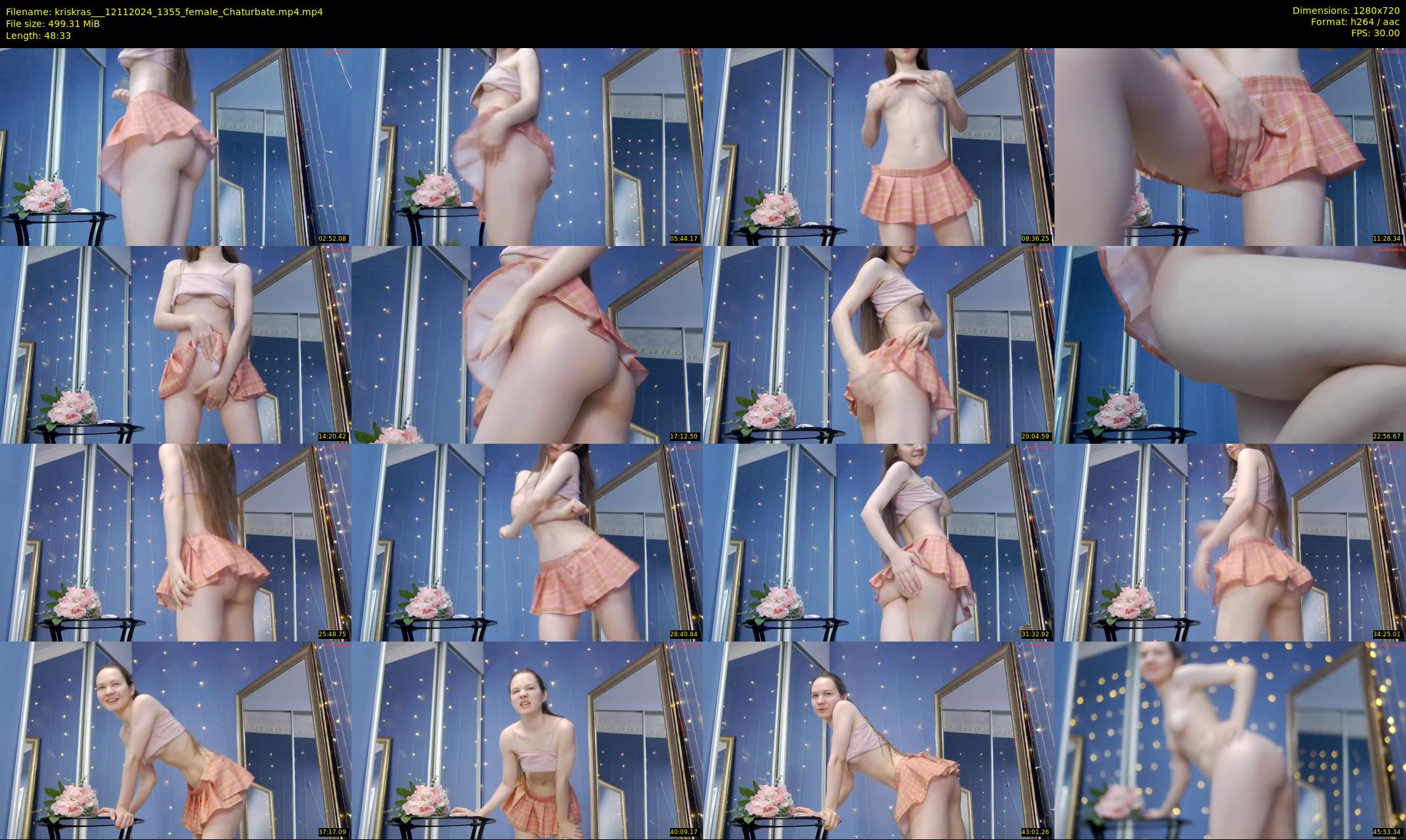 kriskras__ — 49 minute Chaturbate female cam show recording, 720p, Nov 12, 2024