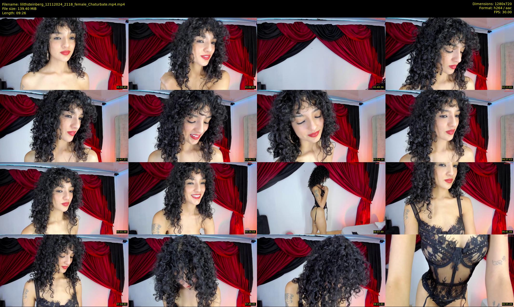 lilithsteinberg — 10 minute Chaturbate female cam show recording, 720p, Nov 12, 2024