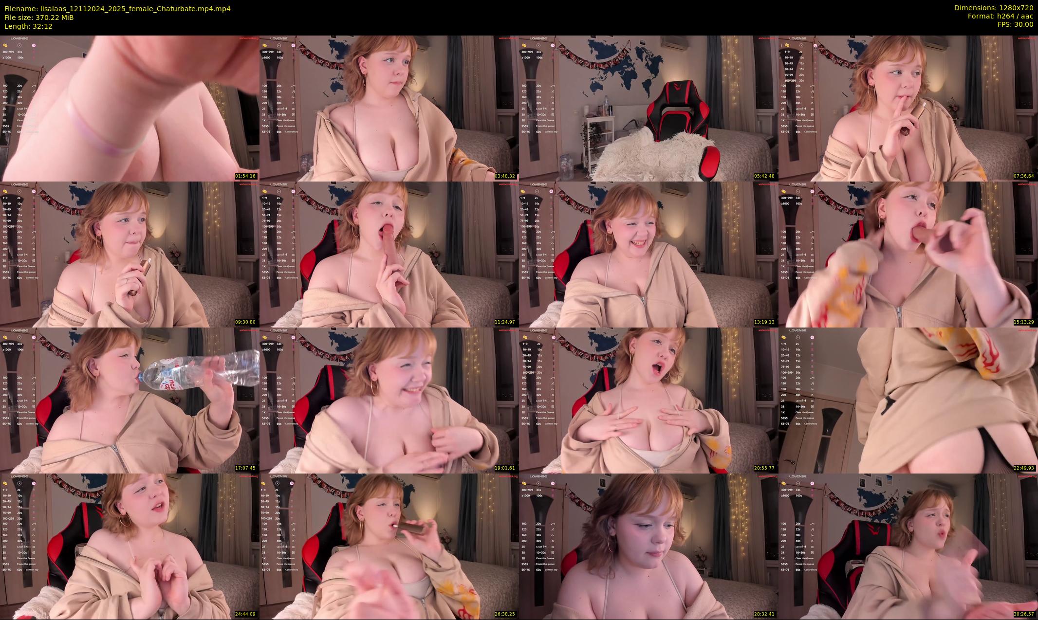 lisalaas — 33 minute Chaturbate female cam show recording, 720p, Nov 12, 2024
