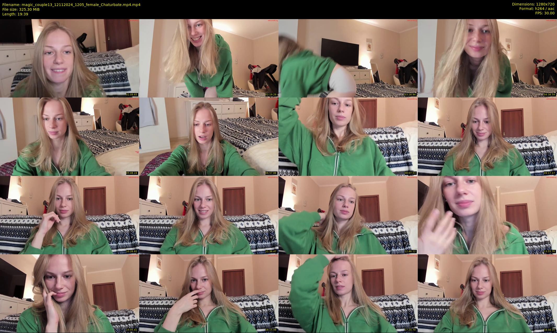 magic_couple13 — 20 minute Chaturbate couple cam show recording, 720p, Nov 12, 2024