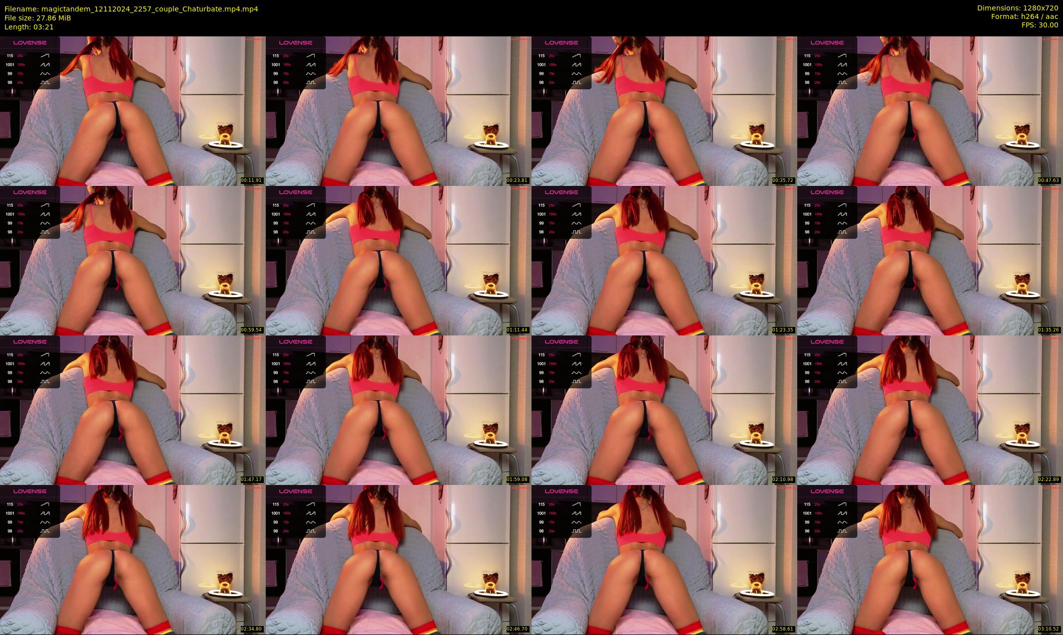 magictandem — 4 minute Chaturbate couple cam show recording, 720p, Nov 12, 2024