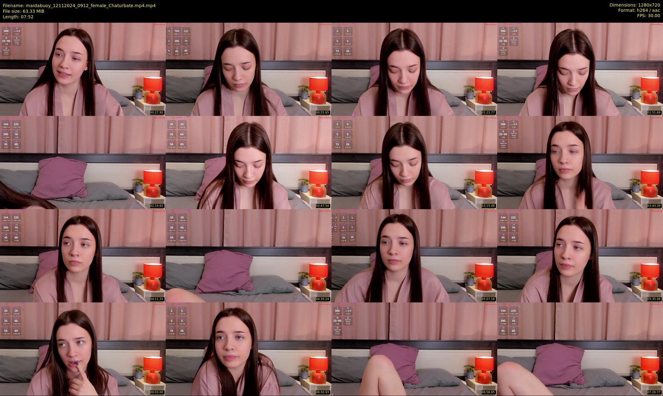 maidabuoy — 8 minute Chaturbate female cam show recording, 720p, Nov 12, 2024