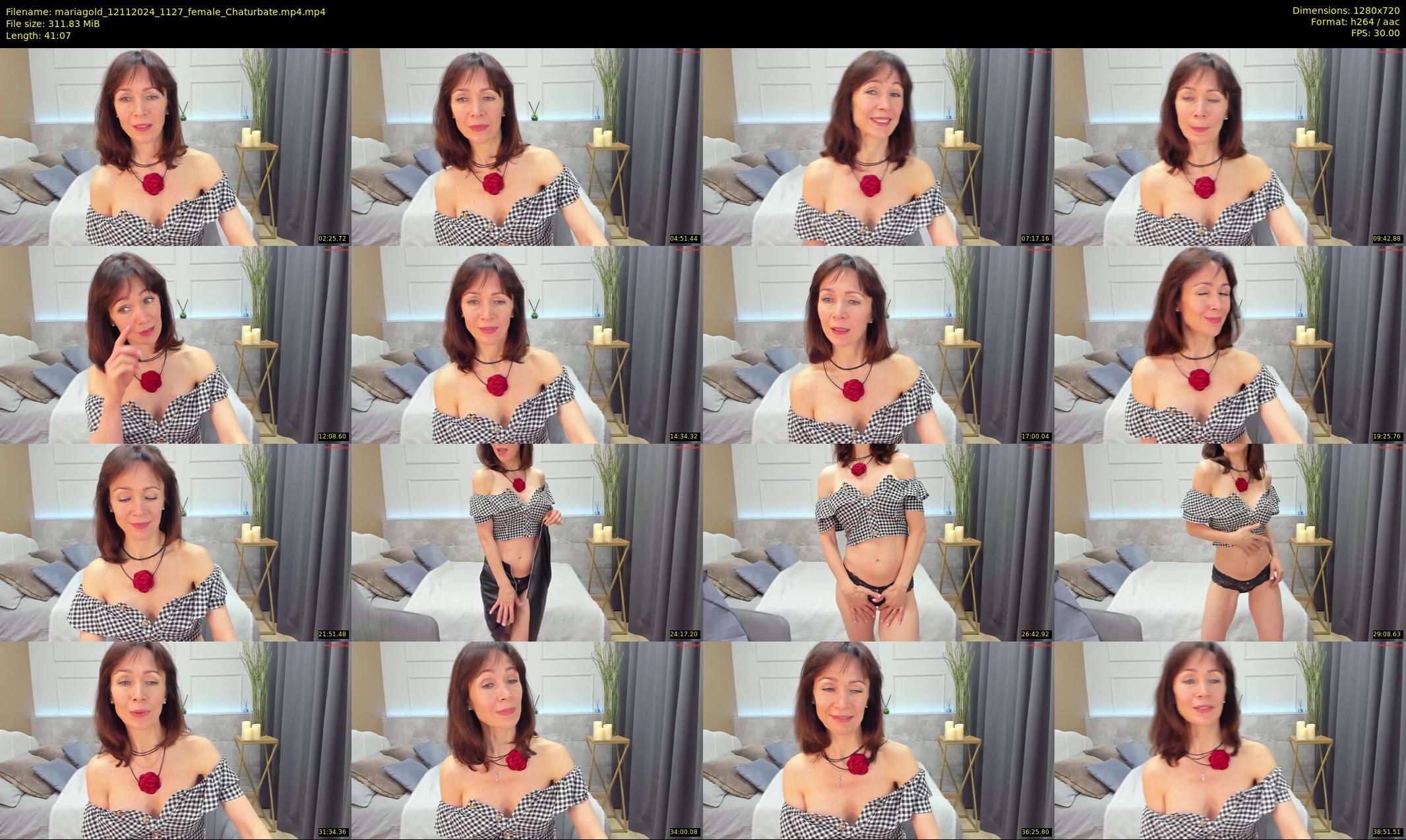 mariagold — 42 minute Chaturbate female cam show recording, 720p, Nov 12, 2024