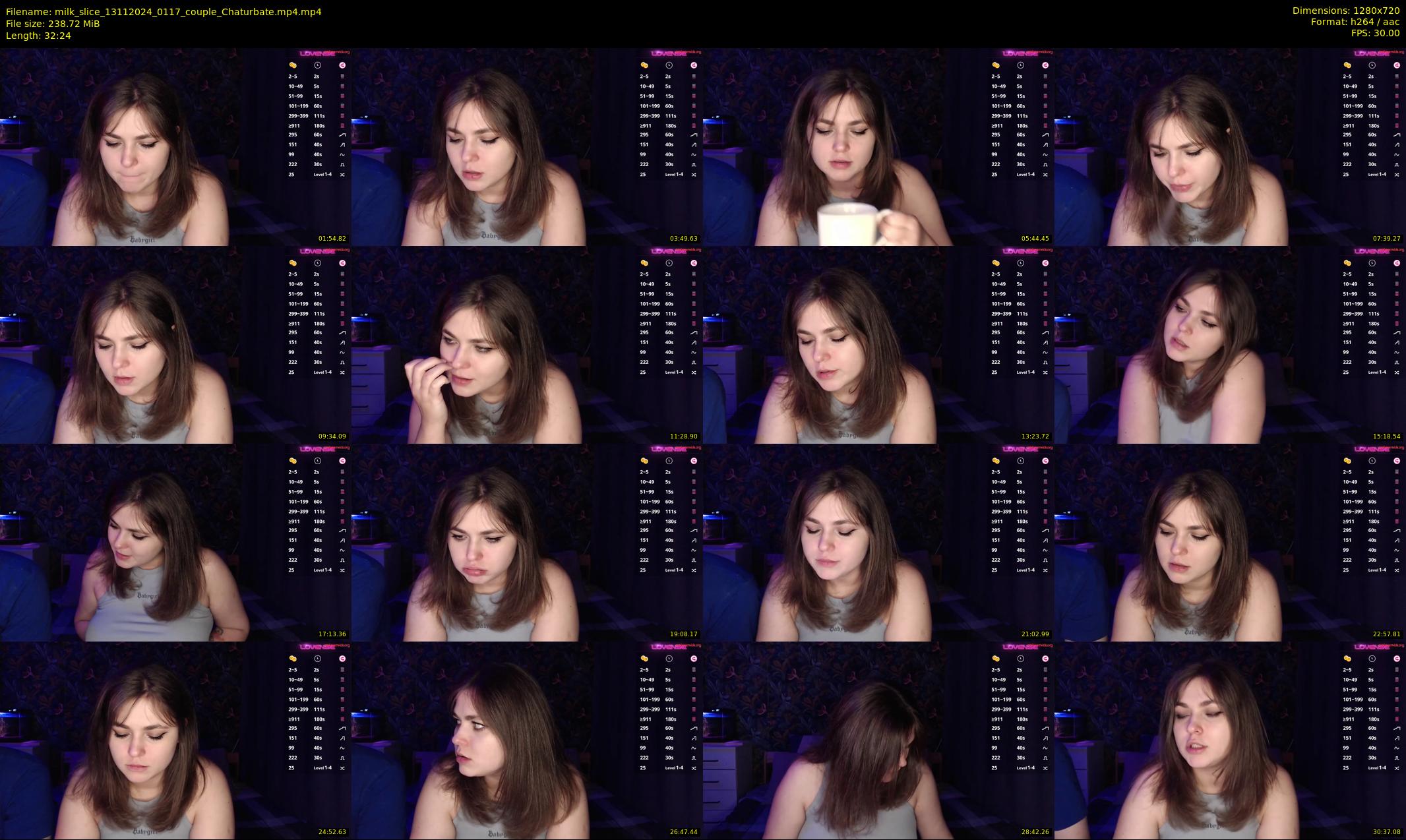 milk_slice — 33 minute Chaturbate couple cam show recording, 720p, Nov 13, 2024