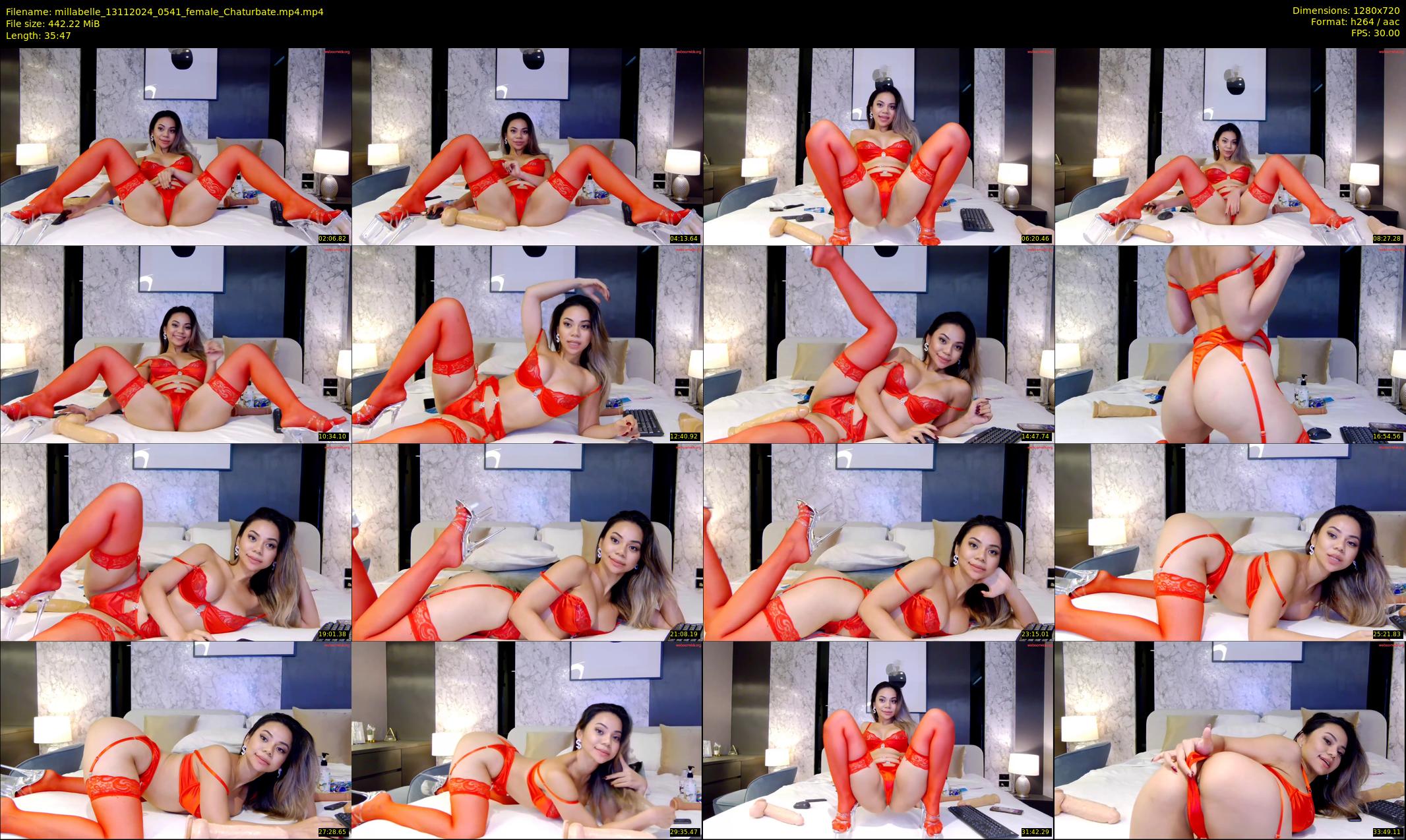 millabelle — 36 minute Chaturbate female cam show recording, 720p, Nov 13, 2024
