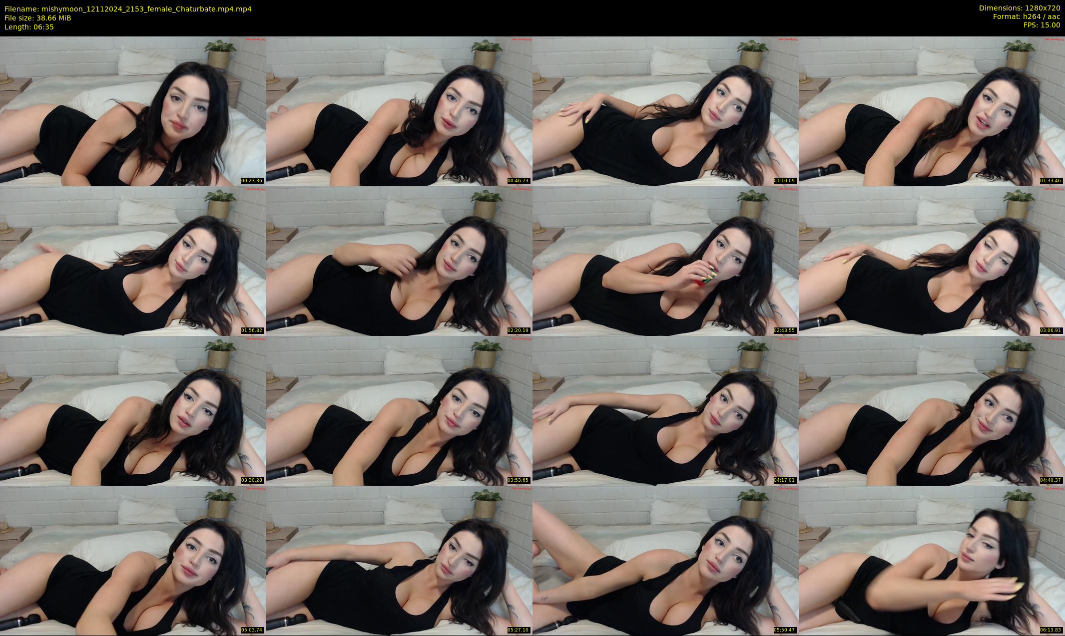 mishymoon — 7 minute Chaturbate female cam show recording, 720p, Nov 12, 2024