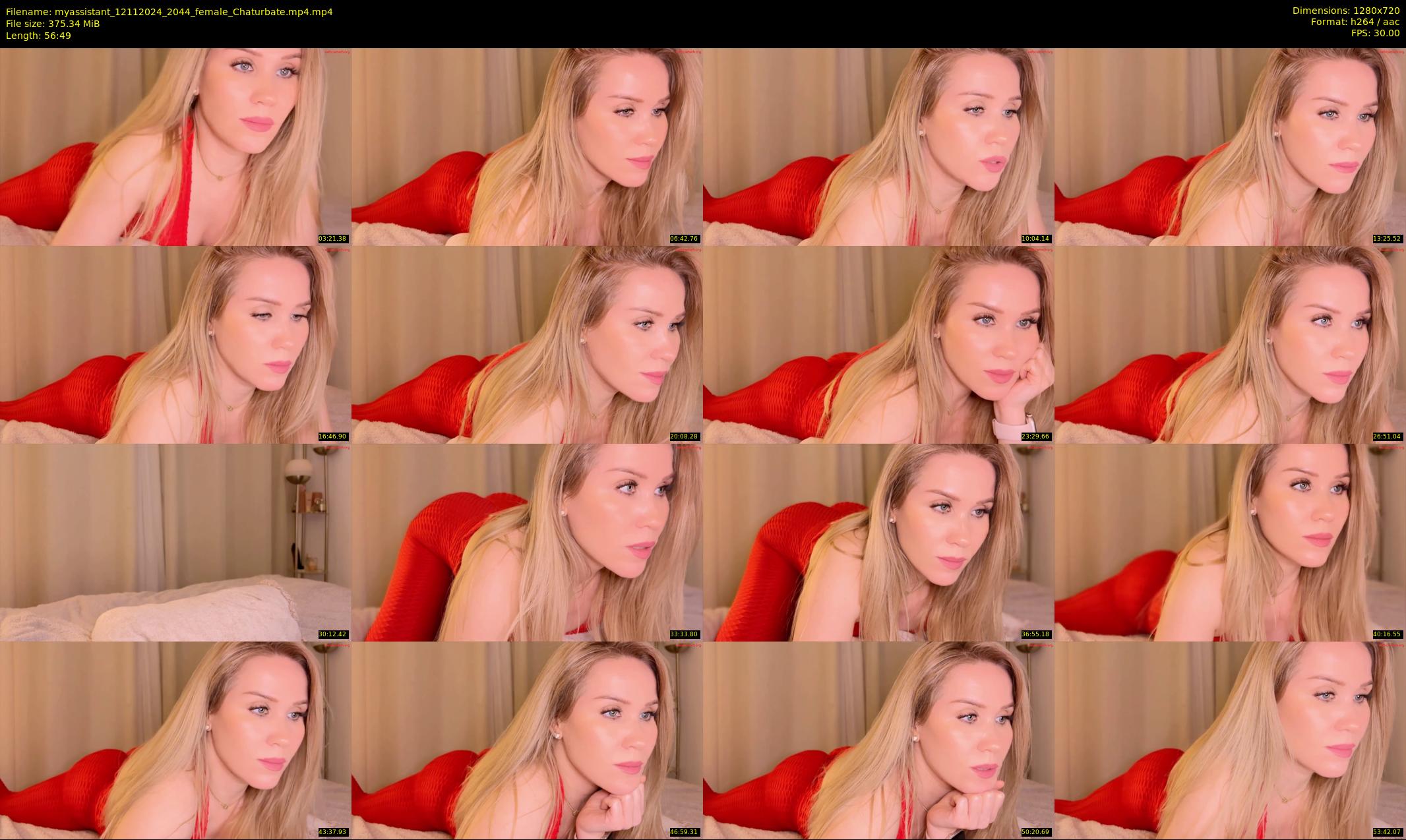 myassistant — 57 minute Chaturbate female cam show recording, 720p, Nov 12, 2024