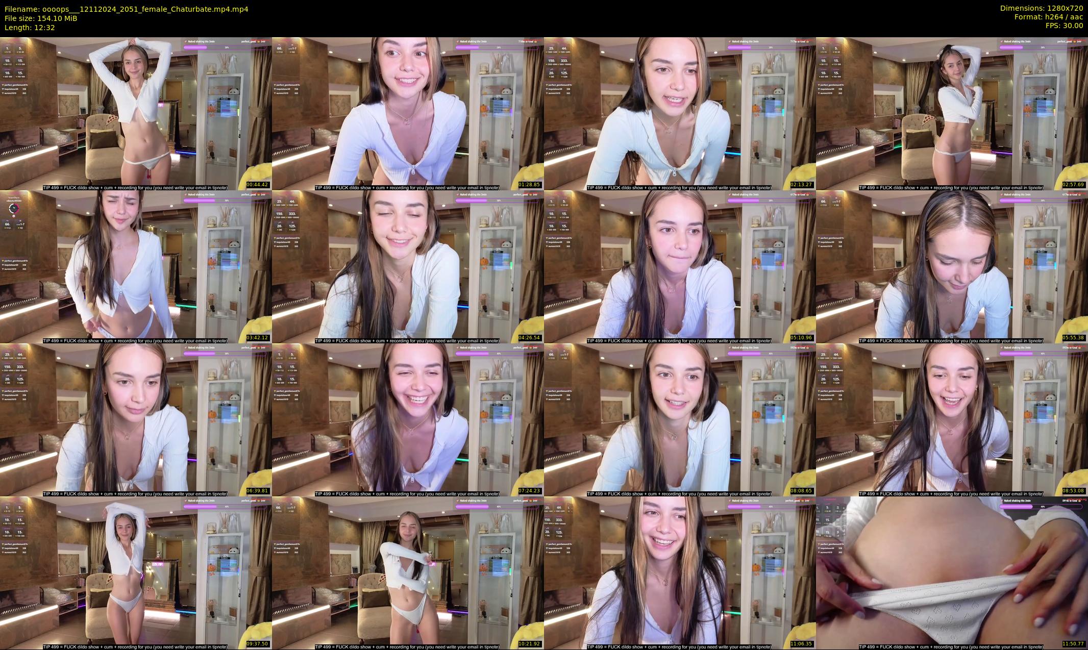 oooops__ — 13 minute Chaturbate female cam show recording, 720p, Nov 12, 2024