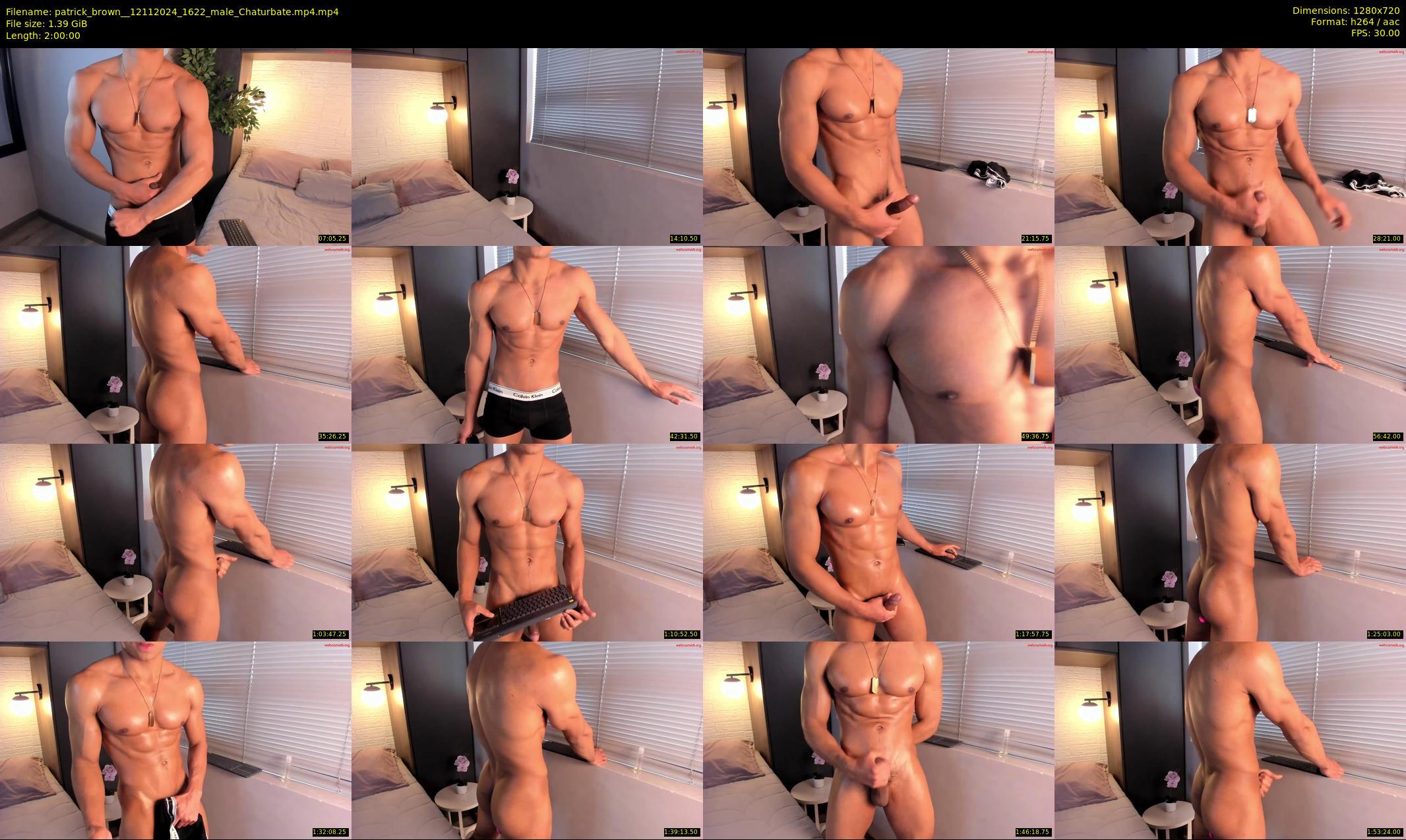 patrick_brown_ — 120 minute Chaturbate male cam show recording, 720p, Nov 12, 2024