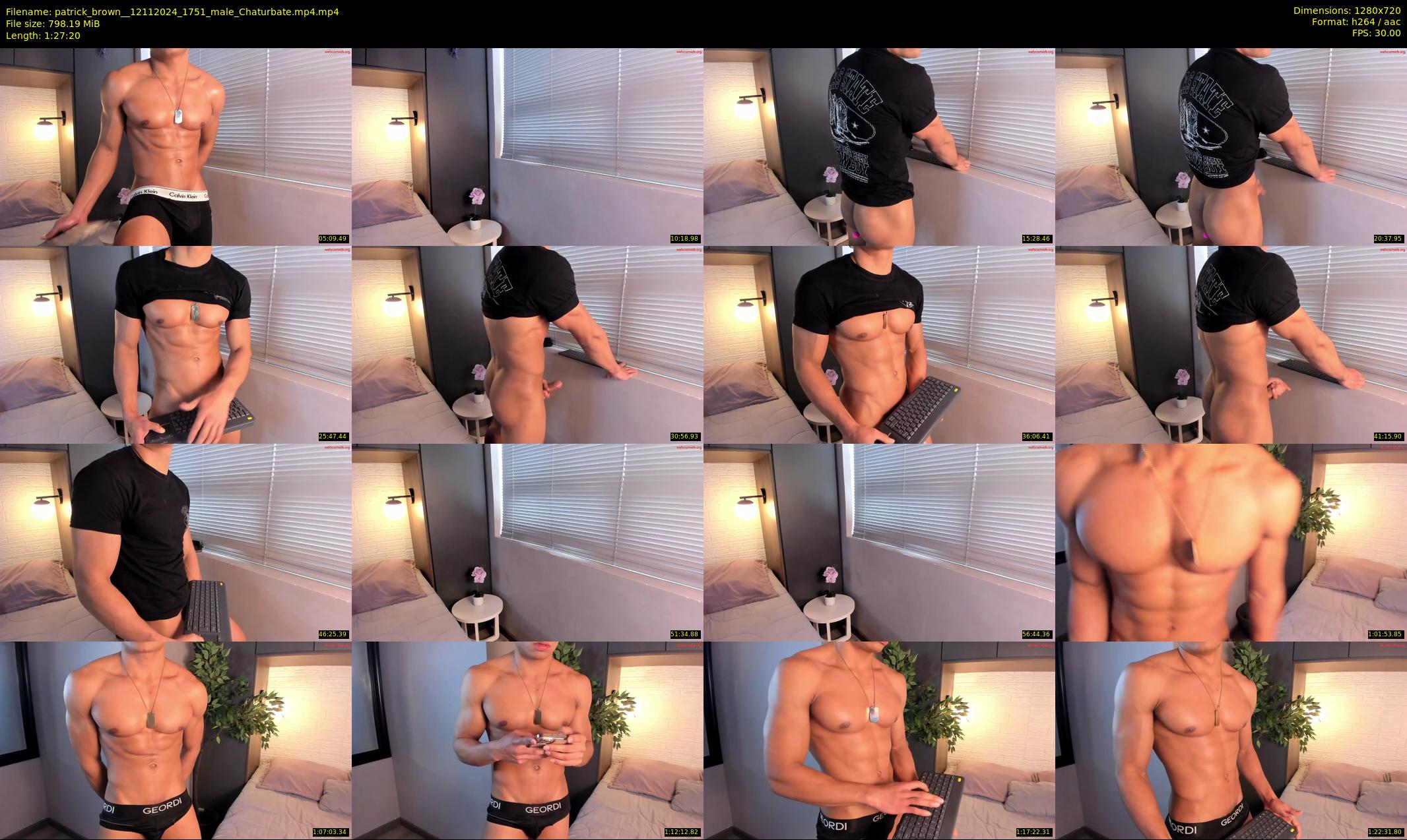 patrick_brown_ — 88 minute Chaturbate male cam show recording, 720p, Nov 12, 2024