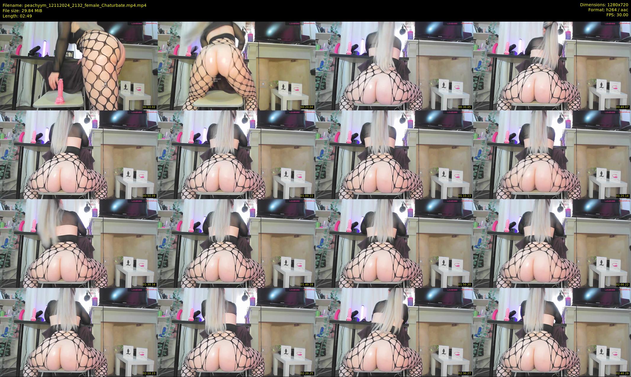 peachyym — 3 minute Chaturbate female cam show recording, 720p, Nov 12, 2024
