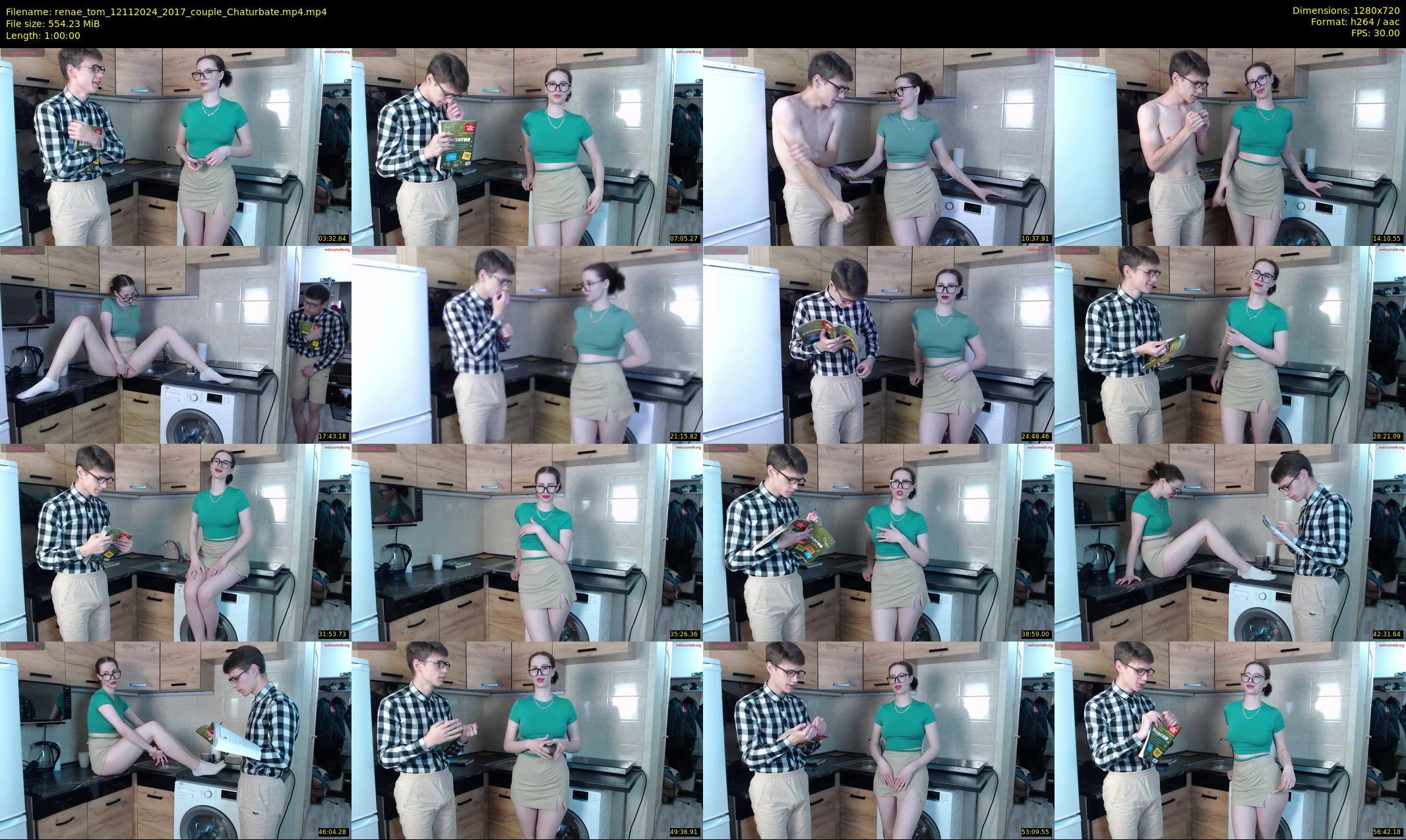 renae_tom — 60 minute Chaturbate couple cam show recording, 720p, Nov 12, 2024