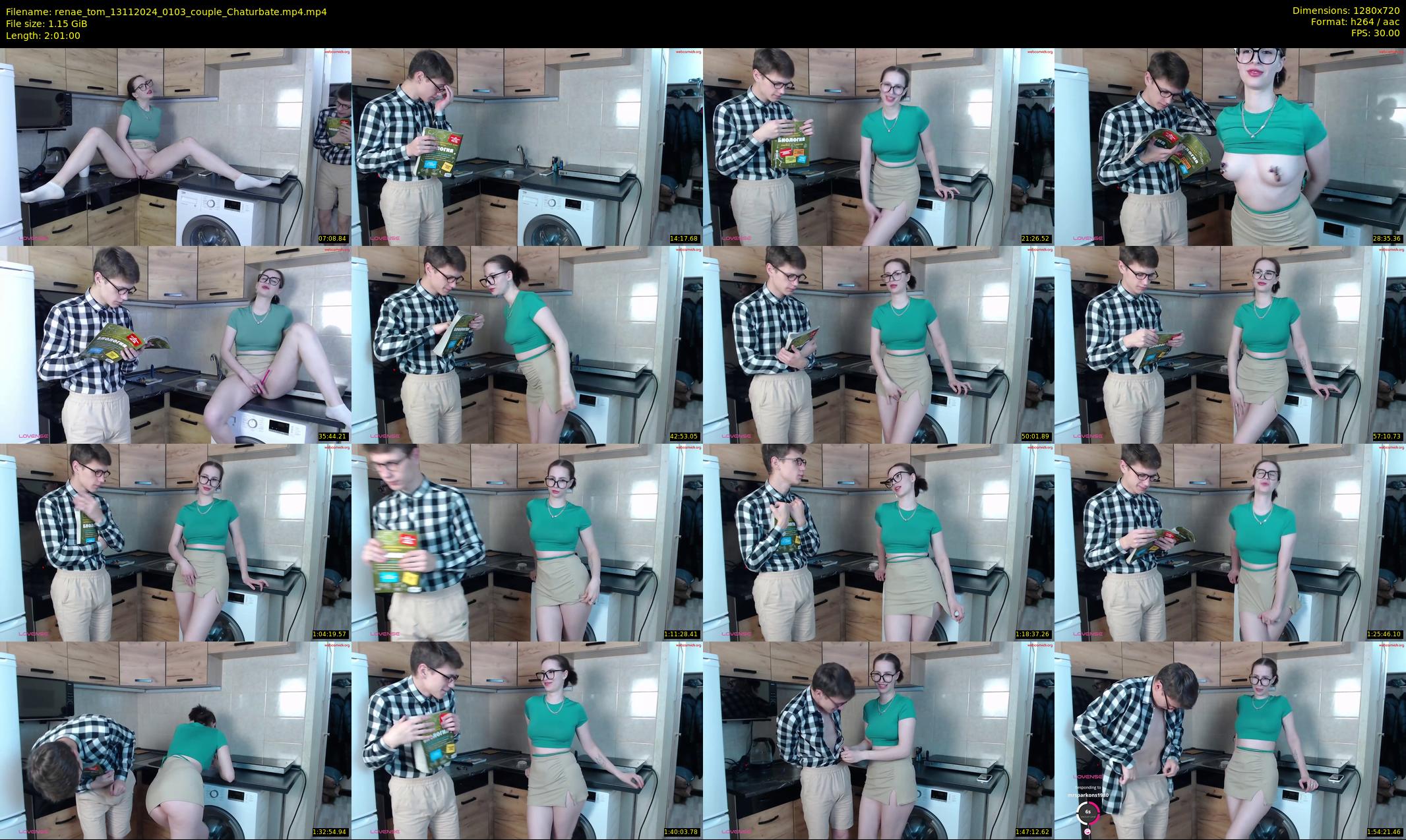 renae_tom — 121 minute Chaturbate couple cam show recording, 720p, Nov 13, 2024