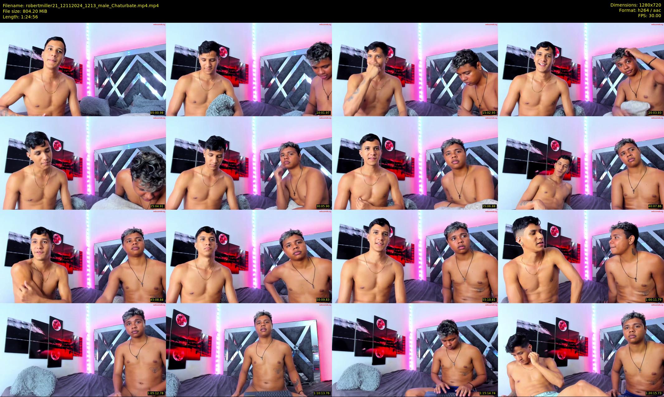 robertmiller21 — 85 minute Chaturbate male cam show recording, 720p, Nov 12, 2024