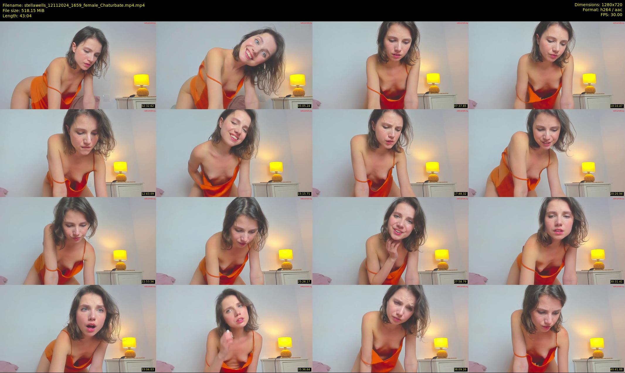 stellawells — 44 minute Chaturbate female cam show recording, 720p, Nov 12, 2024