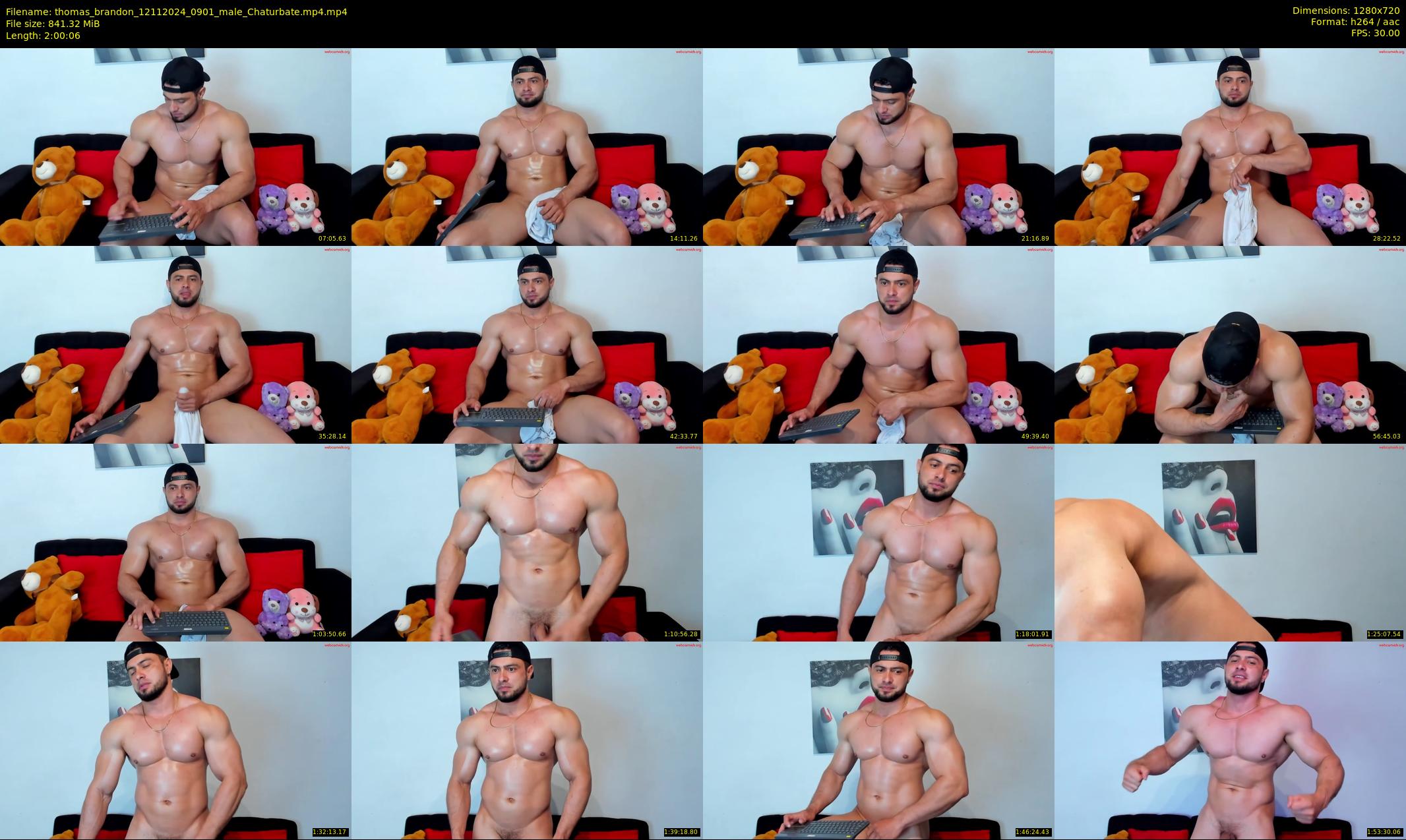 thomas_brandon — 121 minute Chaturbate male cam show recording, 720p, Nov 12, 2024