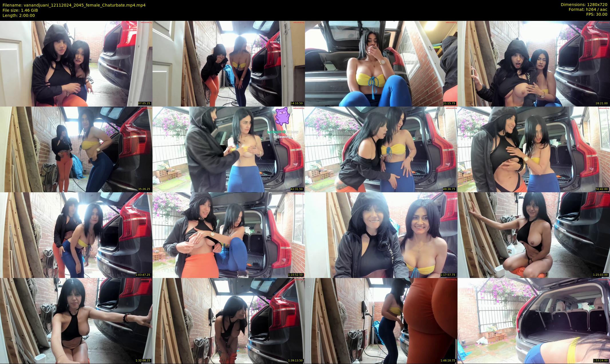 vanandjuani — 120 minute Chaturbate female cam show recording, 720p, Nov 12, 2024