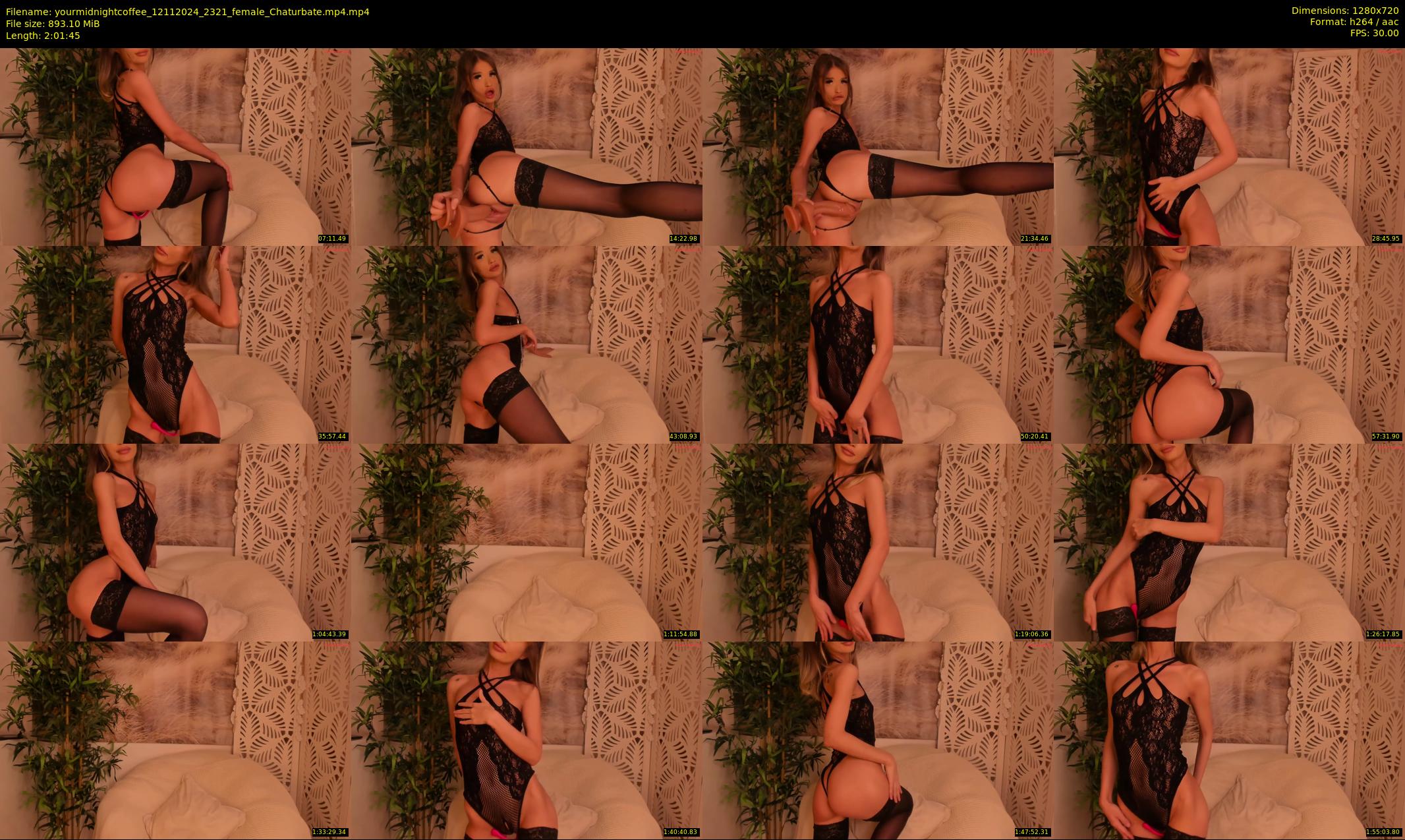 yourmidnightcoffee — 122 minute Chaturbate female cam show recording, 720p, Nov 12, 2024