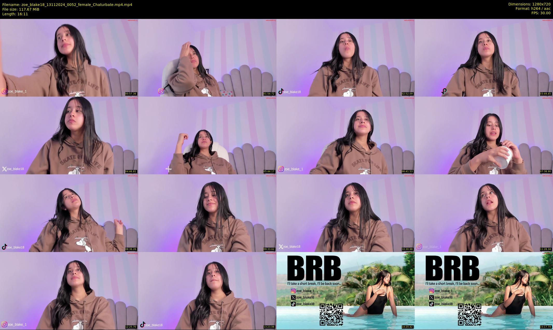 zoe_blake18 — 17 minute Chaturbate female cam show recording, 720p, Nov 13, 2024