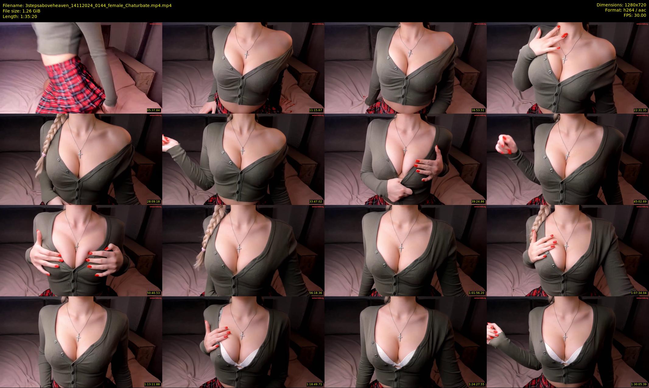 3stepsaboveheaven — 96 minute Chaturbate female cam show recording, 720p, Nov 14, 2024