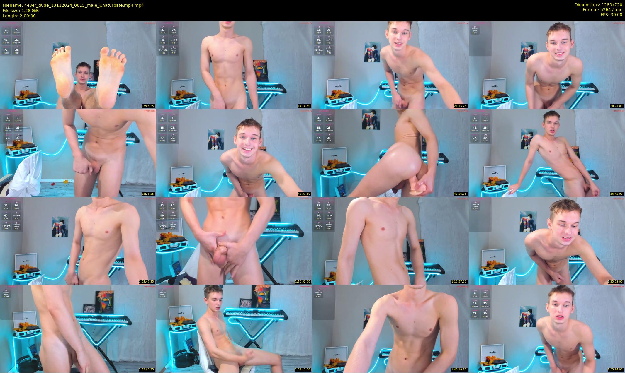 4ever_dude — 120 minute Chaturbate male cam show recording, 720p, Nov 13, 2024