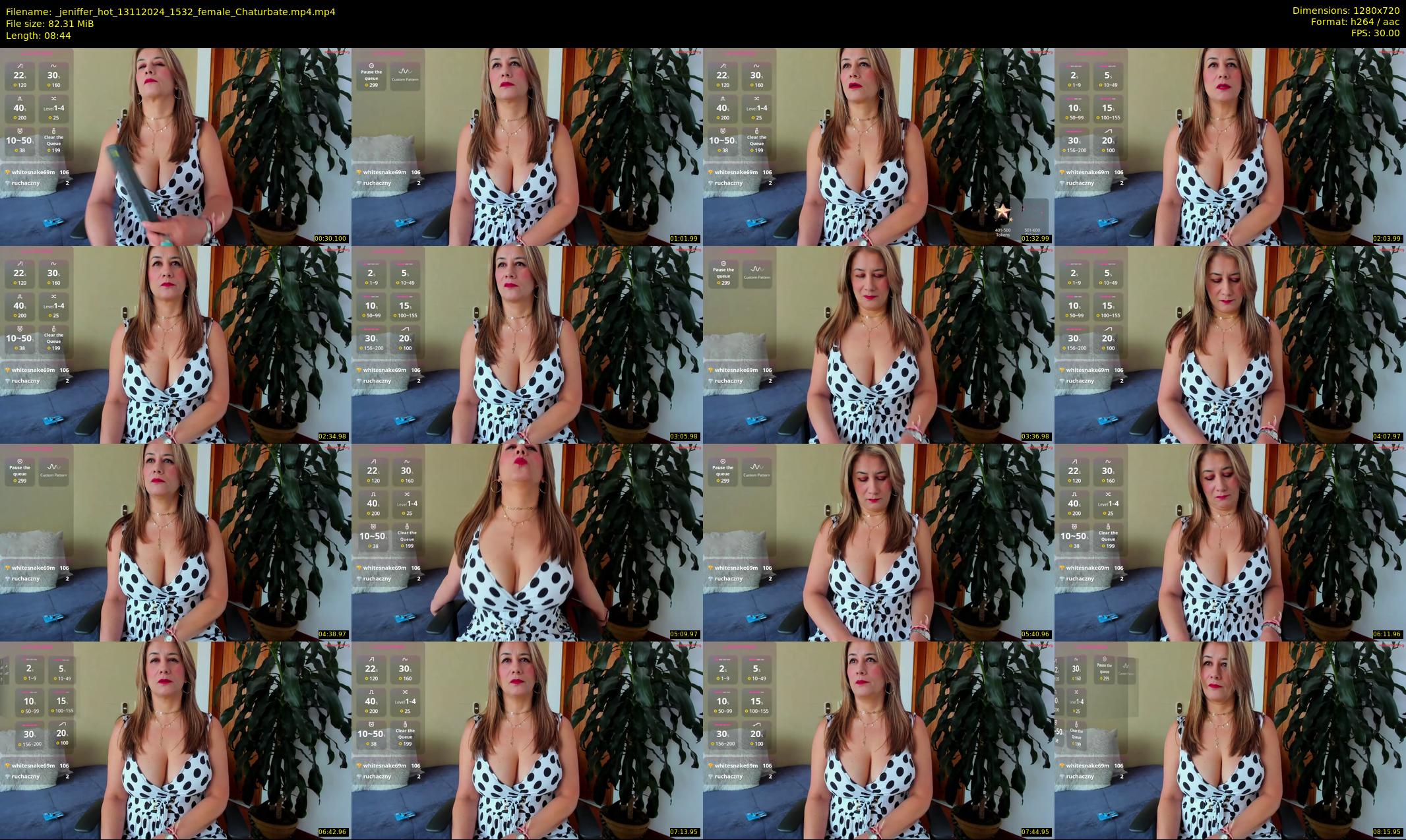 _jeniffer_hot — 9 minute Chaturbate female cam show recording, 720p, Nov 13, 2024
