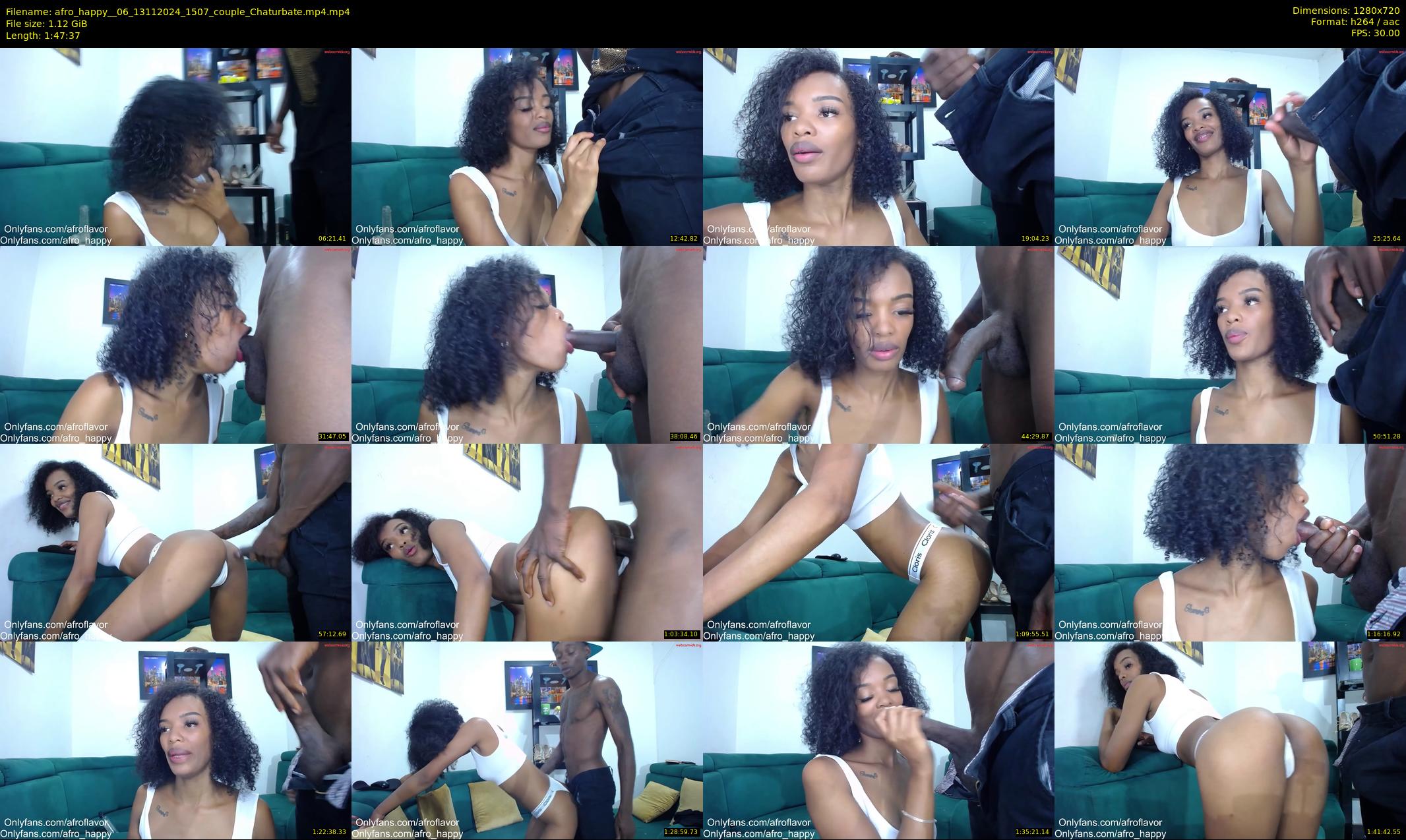 afro_happy__06 — 108 minute Chaturbate couple cam show recording, 720p, Nov 13, 2024