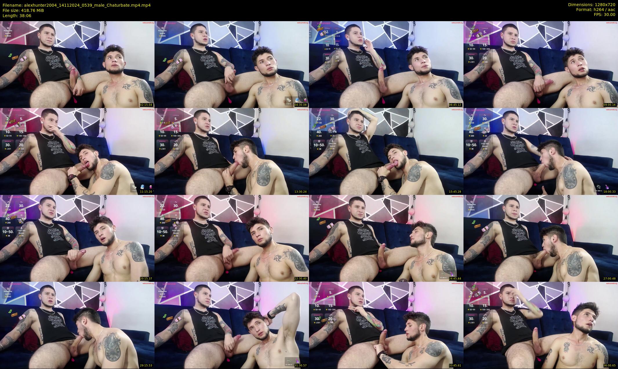 alexhunter2004 — 39 minute Chaturbate male cam show recording, 720p, Nov 14, 2024