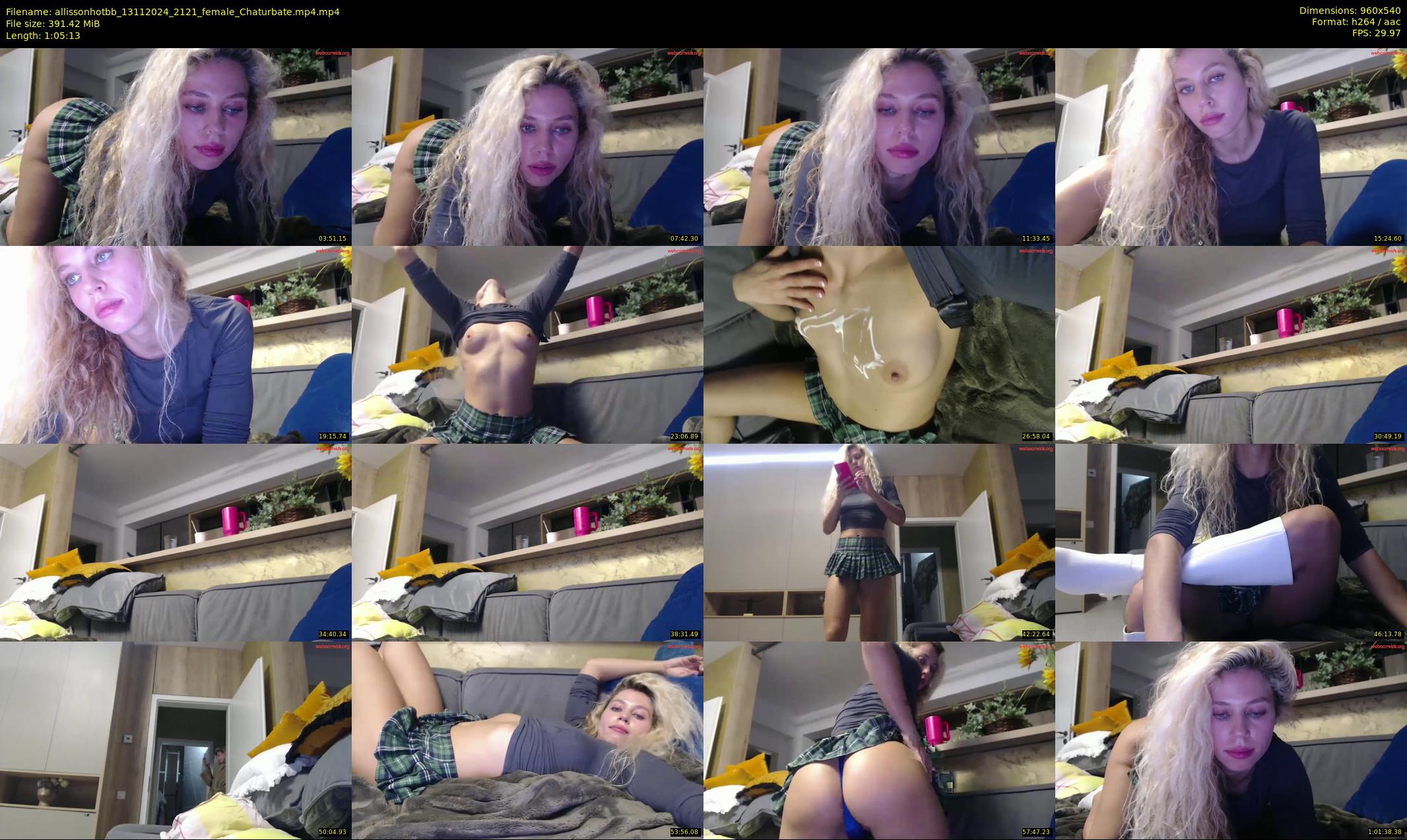 allissonhotbb — 66 minute Chaturbate female cam show recording, 480p, Nov 13, 2024