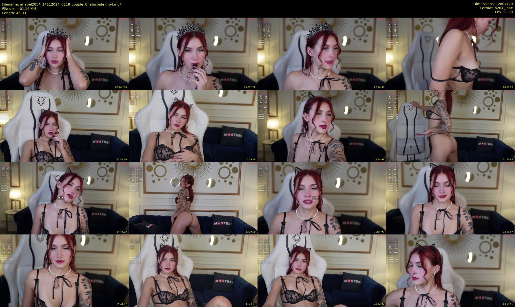 anabel2054 — 47 minute Chaturbate female cam show recording, 720p, Nov 14, 2024
