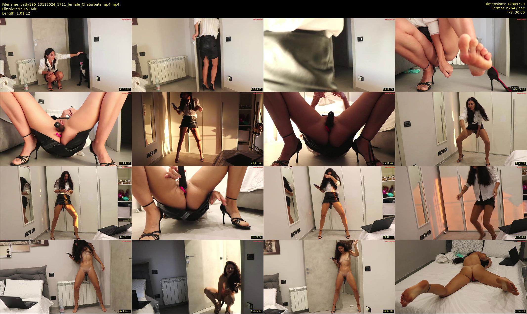 catty190 — 62 minute Chaturbate female cam show recording, 720p, Nov 13, 2024