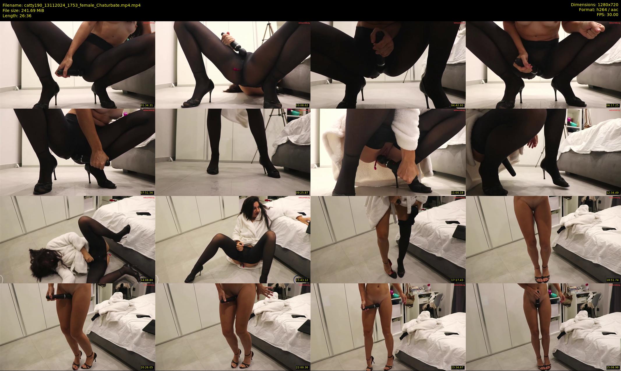 catty190 — 27 minute Chaturbate female cam show recording, 720p, Nov 13, 2024