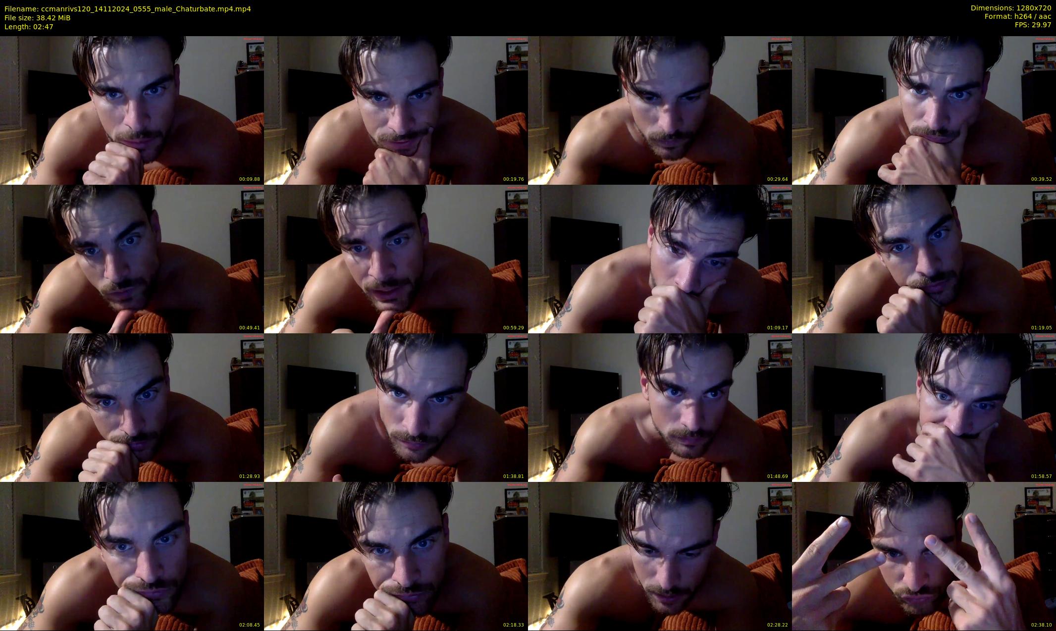 ccmanrivs120 — 3 minute Chaturbate male cam show recording, 720p, Nov 14, 2024