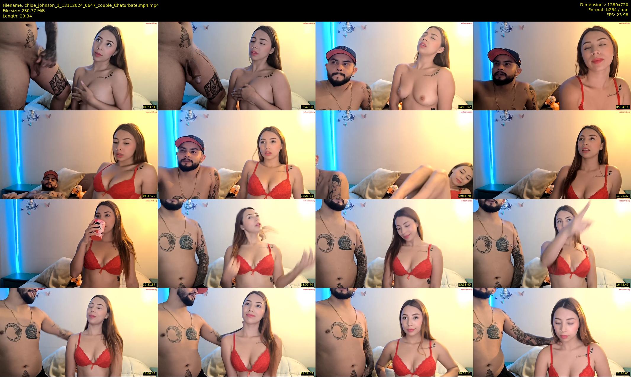 chloe_johnson_1 — 24 minute Chaturbate couple cam show recording, 720p, Nov 13, 2024