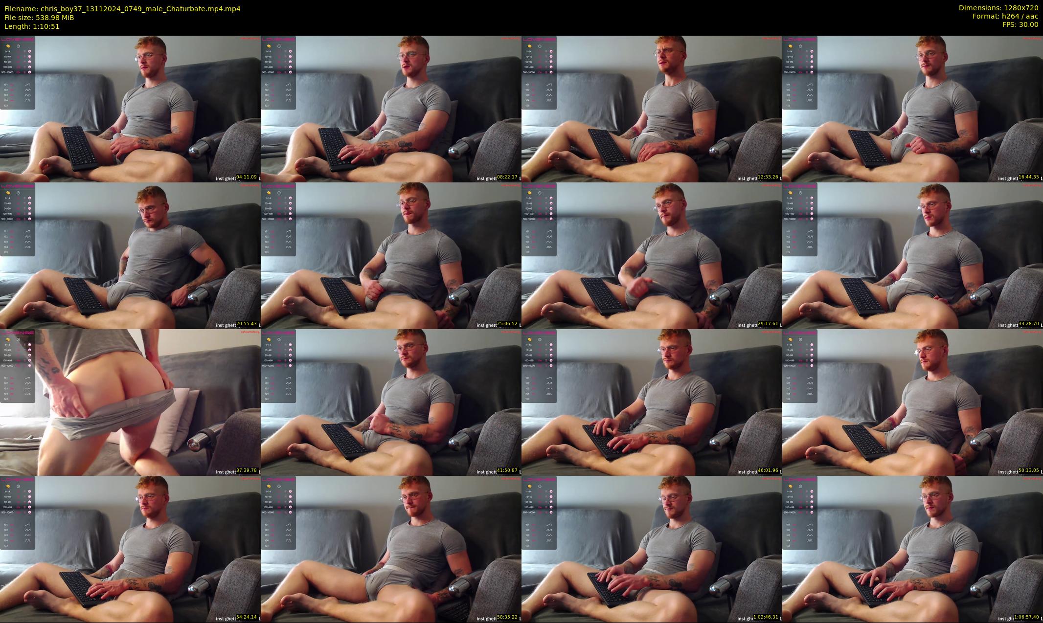 chris_boy37 — 71 minute Chaturbate male cam show recording, 720p, Nov 13, 2024