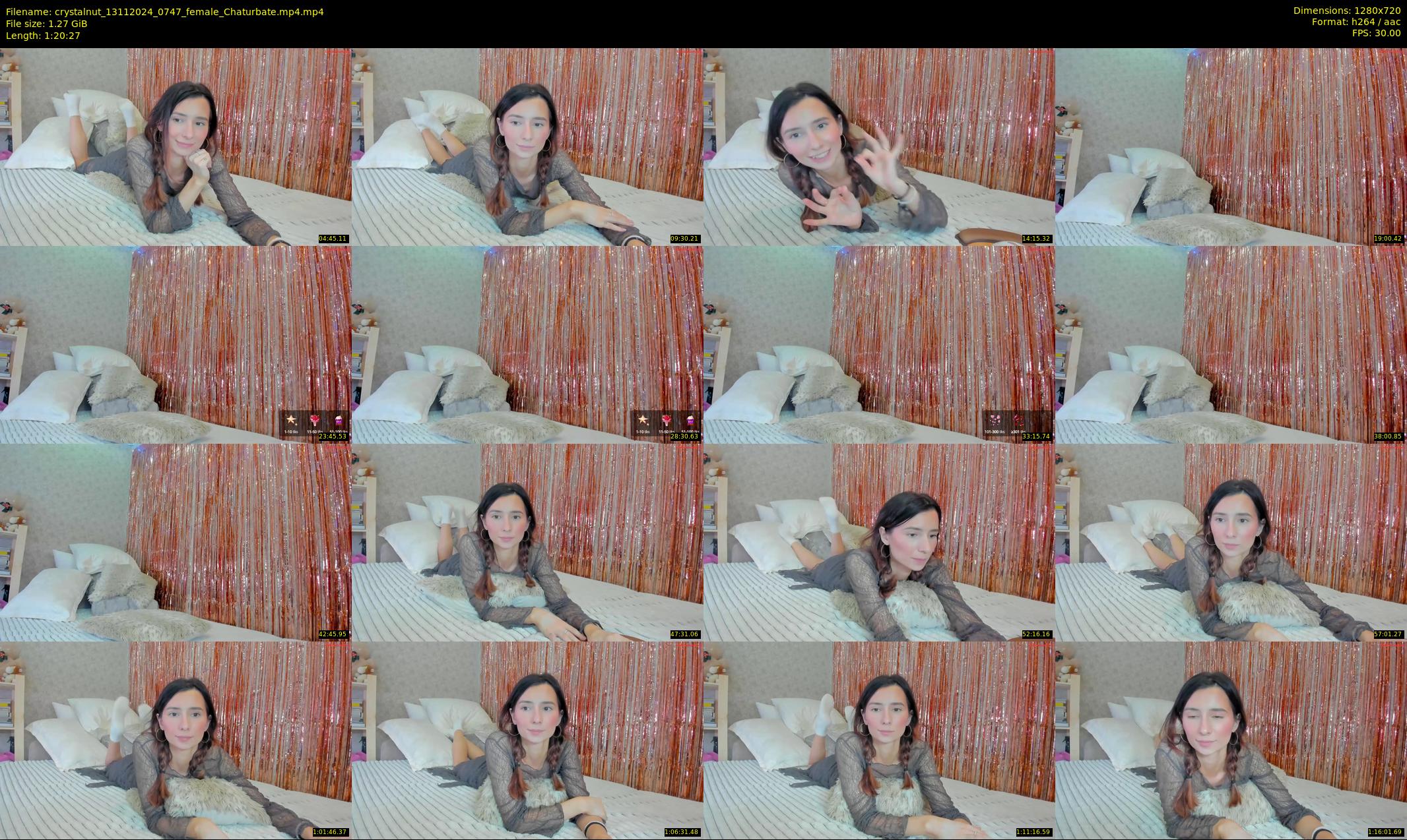 crystalnut — 81 minute Chaturbate female cam show recording, 720p, Nov 13, 2024