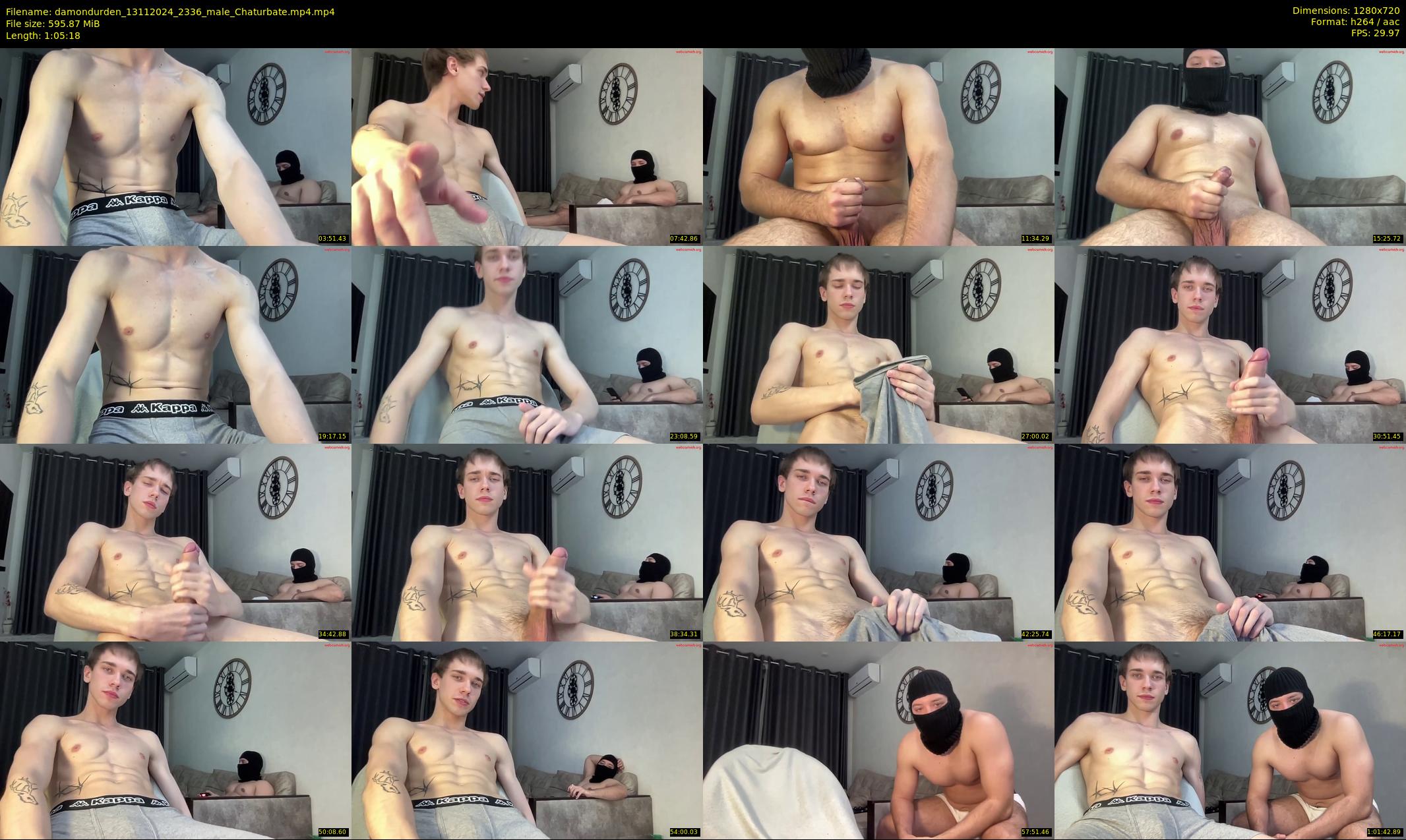 damondurden — 66 minute Chaturbate male cam show recording, 720p, Nov 13, 2024