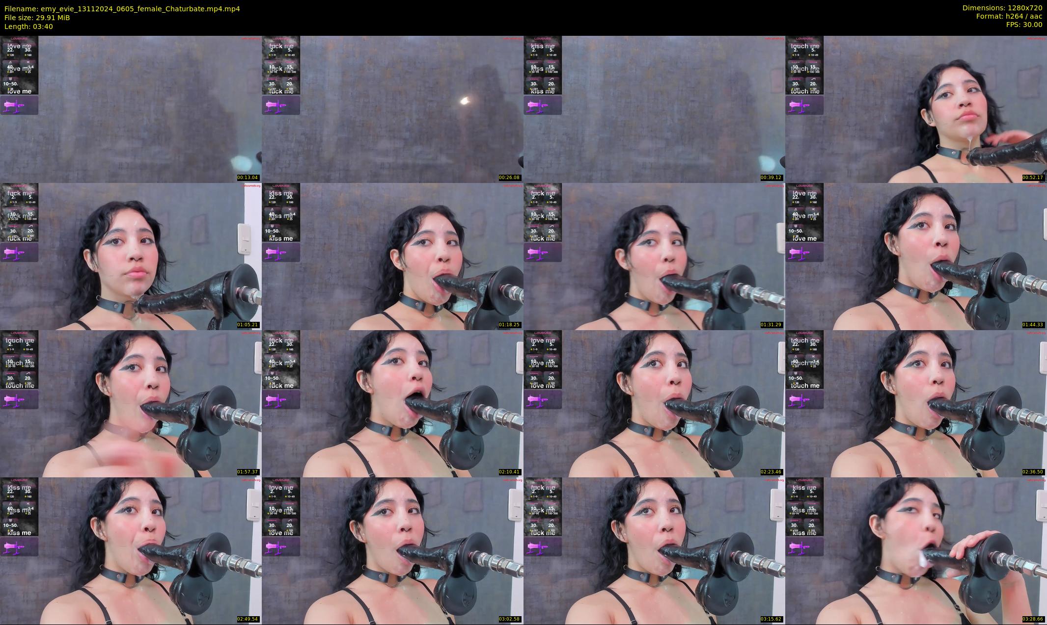 emy_evie — 4 minute Chaturbate female cam show recording, 720p, Nov 13, 2024