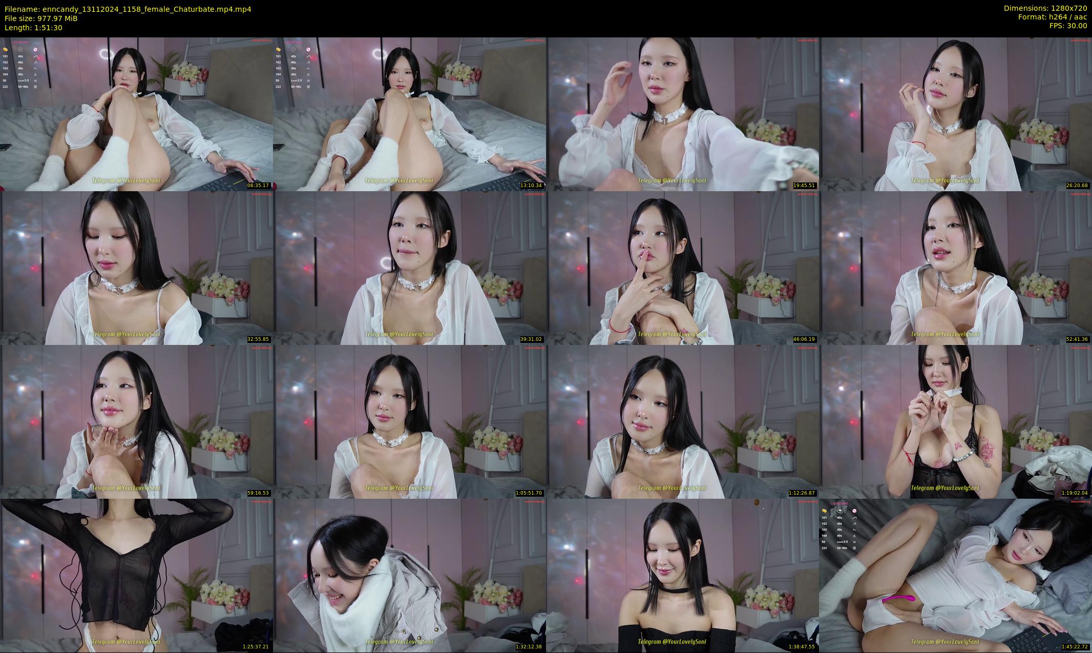enncandy — 112 minute Chaturbate female cam show recording, 720p, Nov 13, 2024