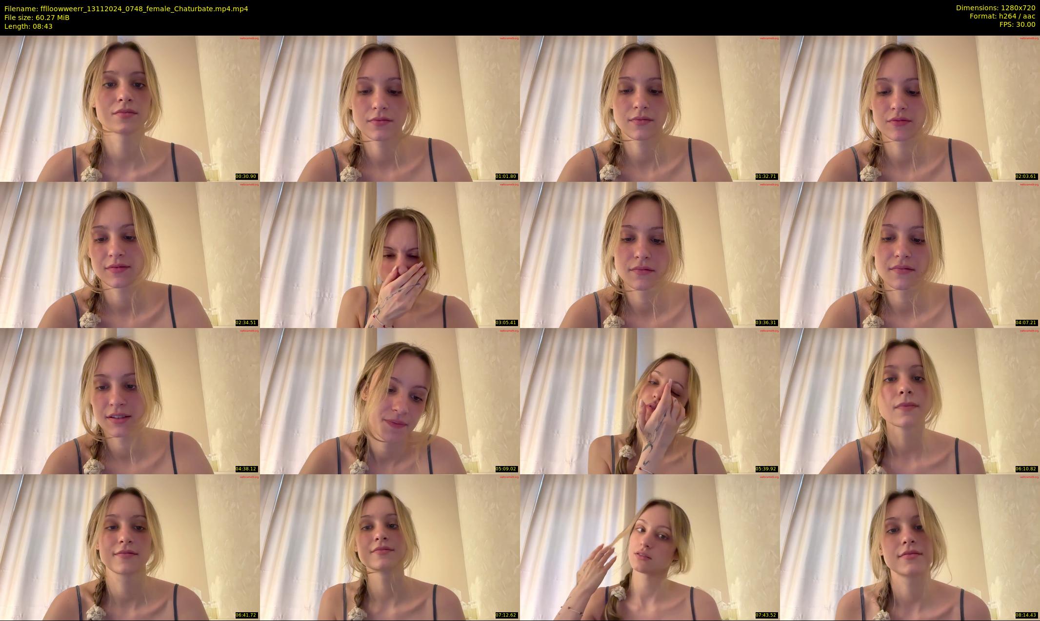 fflloowweerr — 9 minute Chaturbate couple cam show recording, 720p, Nov 13, 2024