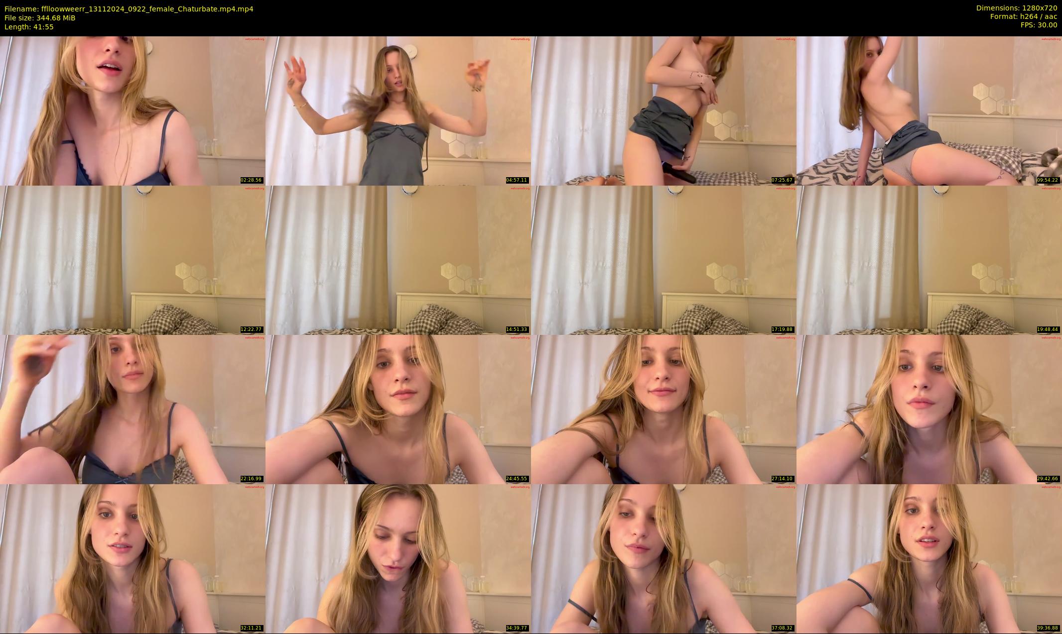 fflloowweerr — 42 minute Chaturbate couple cam show recording, 720p, Nov 13, 2024