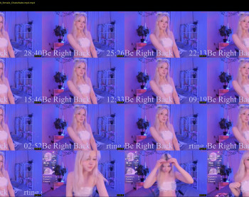 irma_bell — 55 minute Chaturbate female cam show recording, 720p, Nov 14, 2024