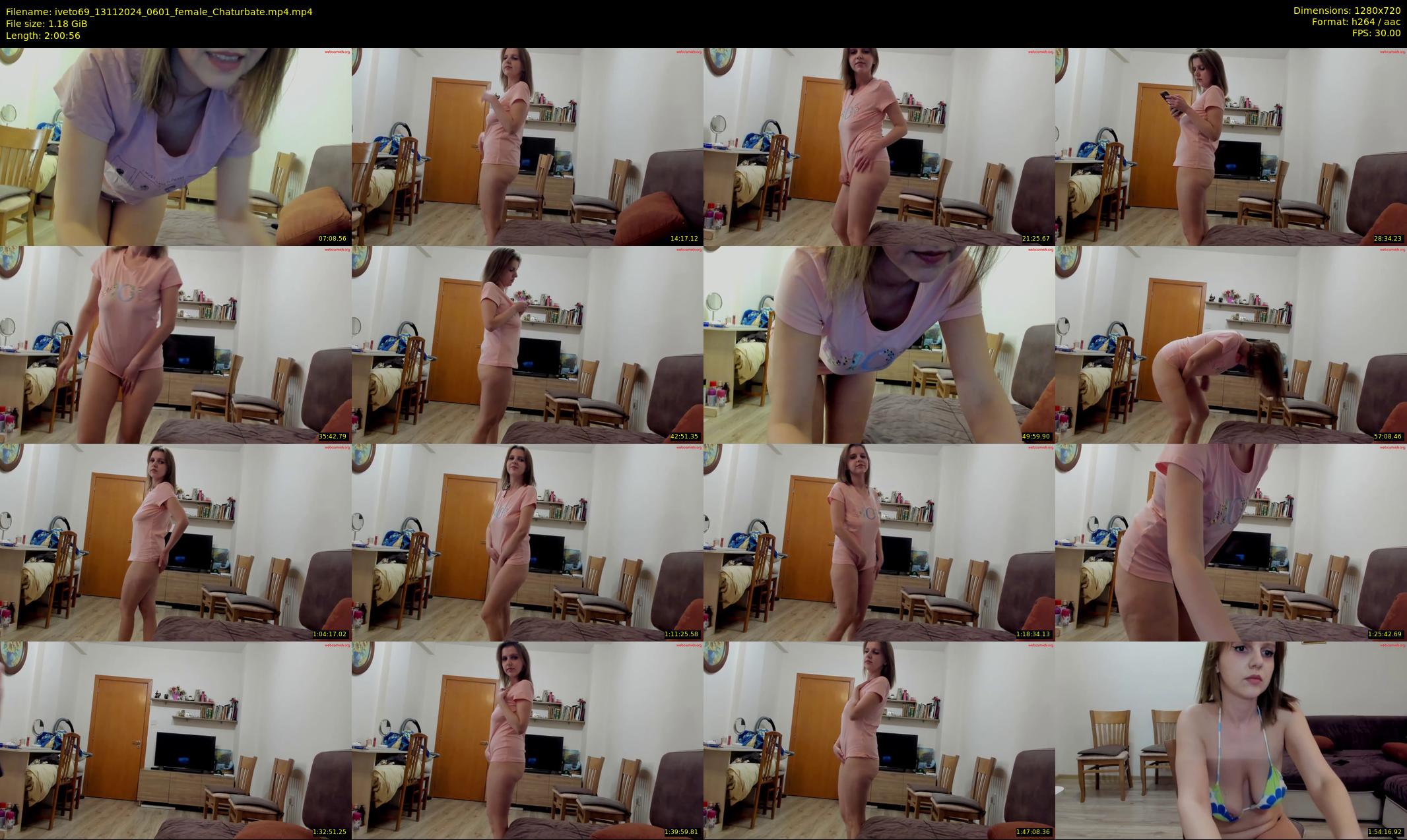 iveto69 — 121 minute Chaturbate female cam show recording, 720p, Nov 13, 2024
