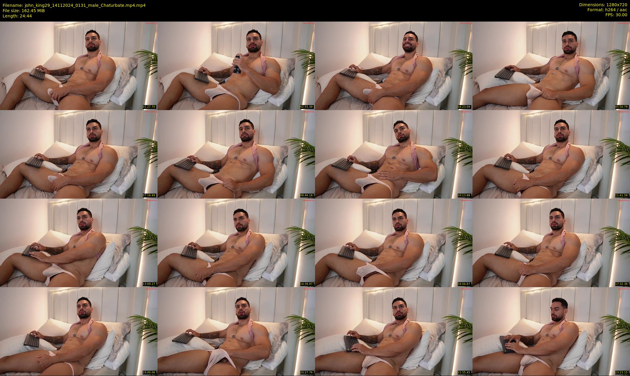 john_king29 — 25 minute Chaturbate male cam show recording, 720p, Nov 14, 2024